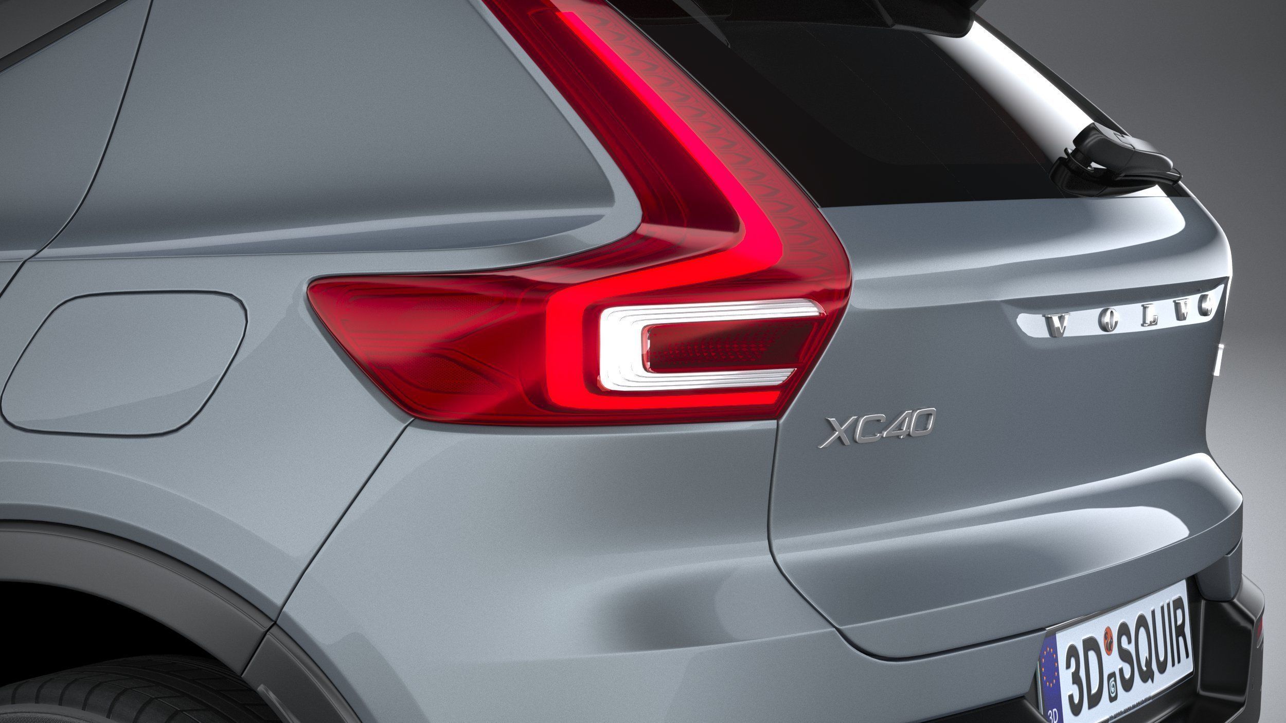 Volvo XC40 Recharge 2023 3D model_6