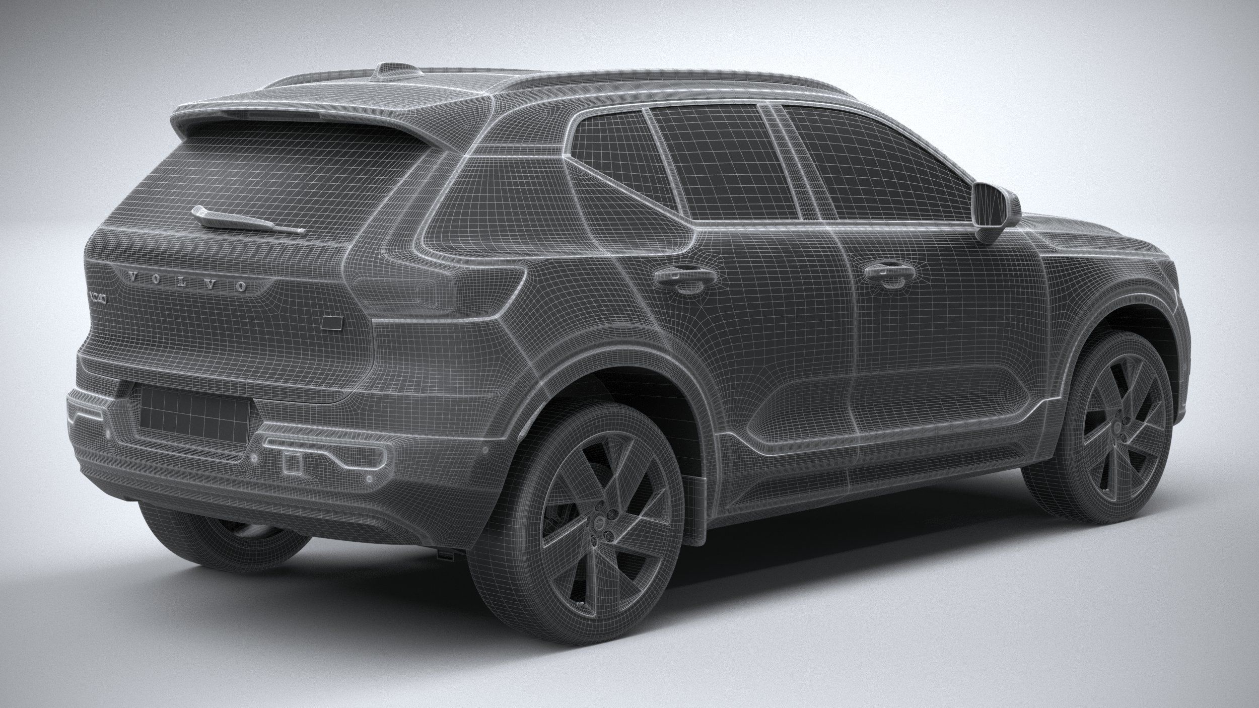 Volvo XC40 Recharge 2023 3D model_27