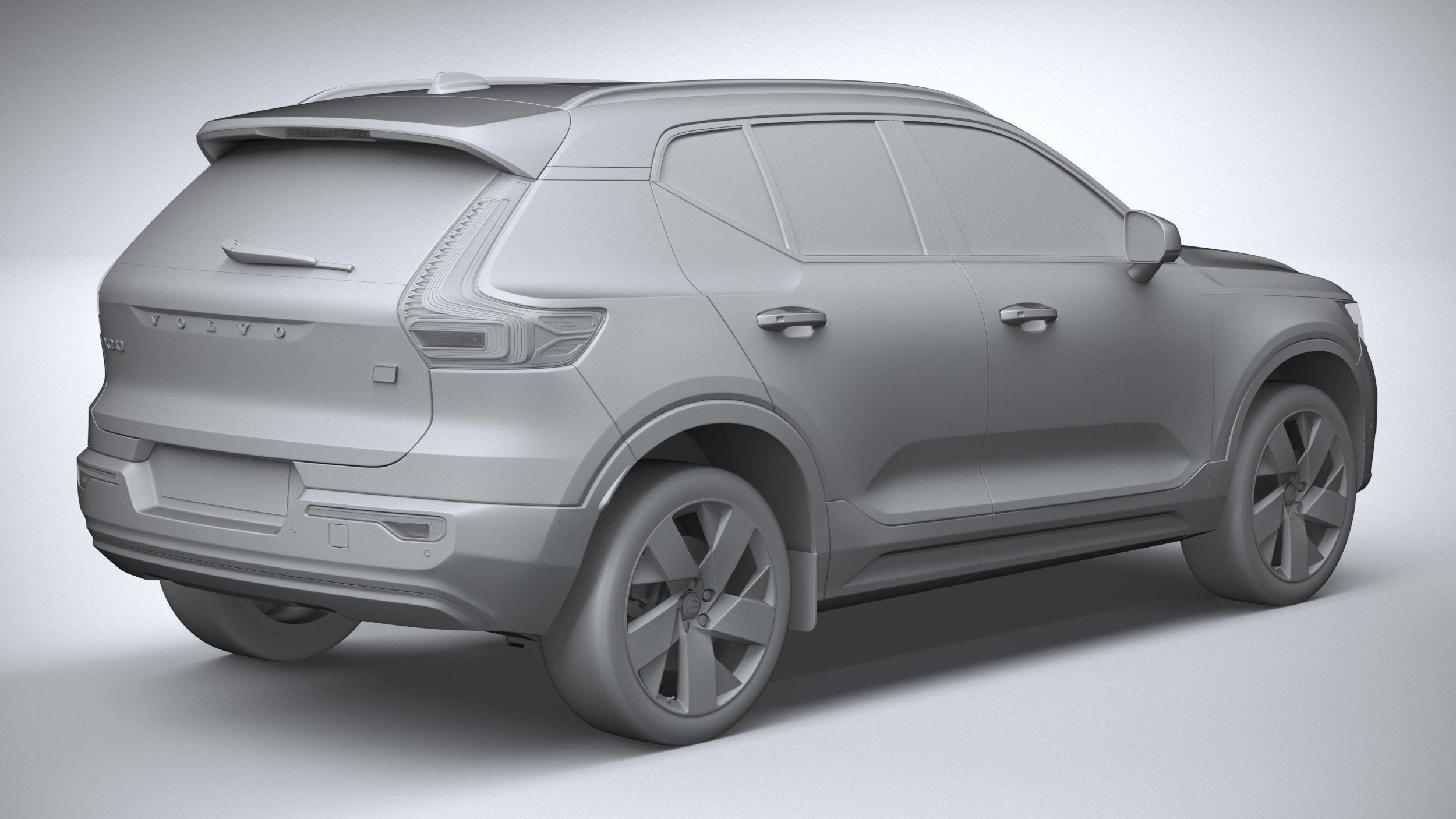 Volvo XC40 Recharge 2023 3D model_25
