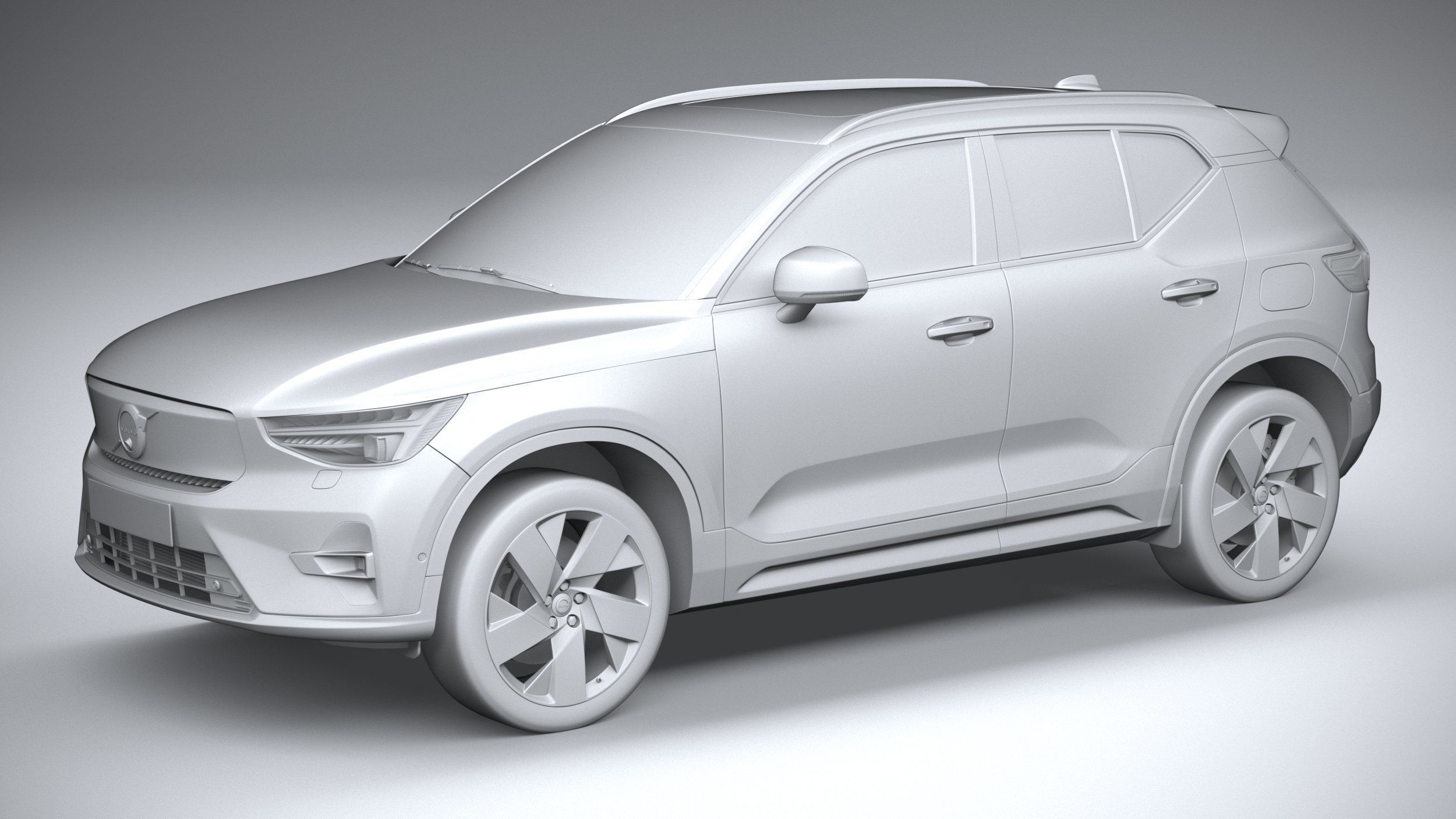 Volvo XC40 Recharge 2023 3D model_19