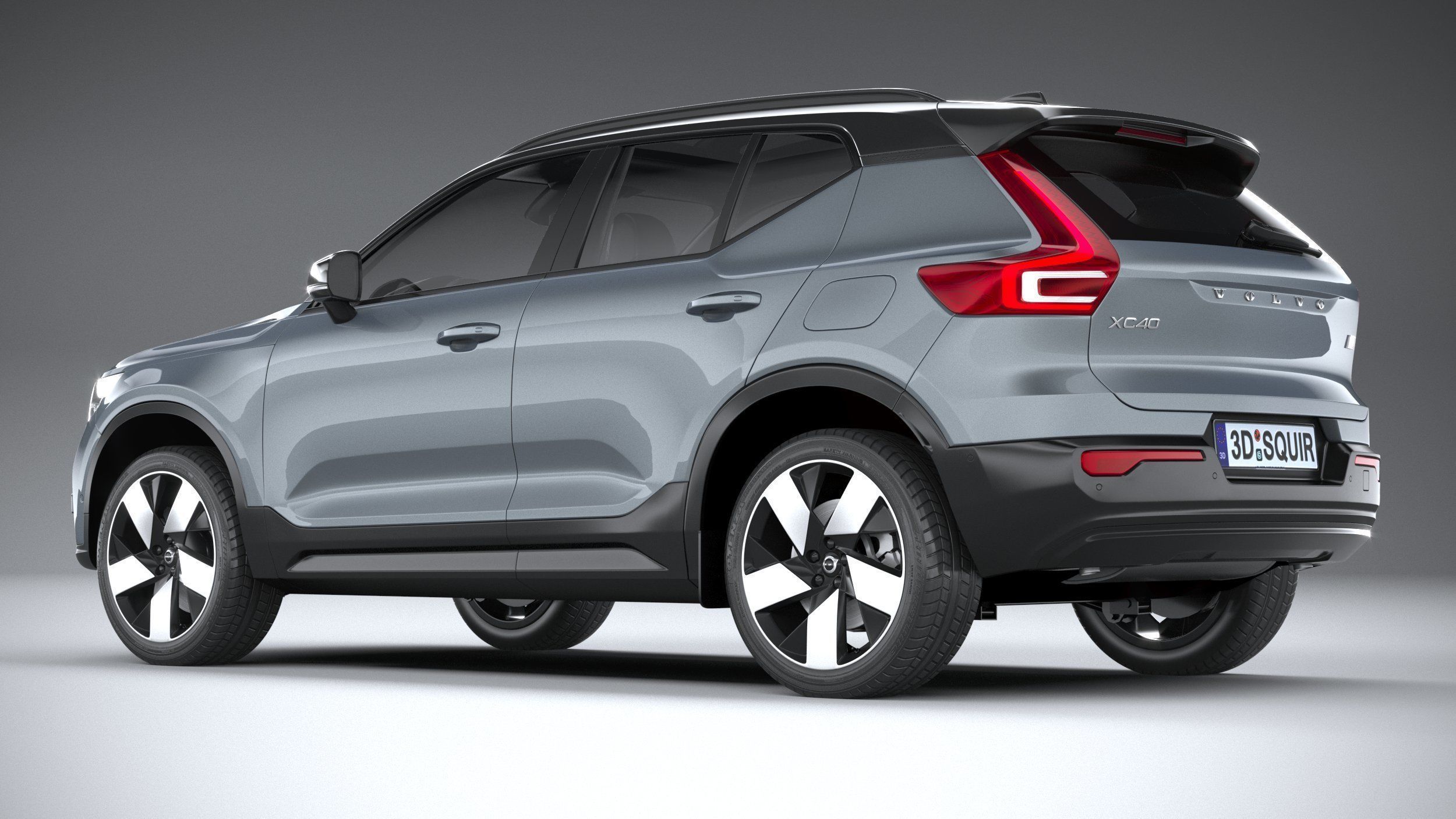 Volvo XC40 Recharge 2023 3D model_5