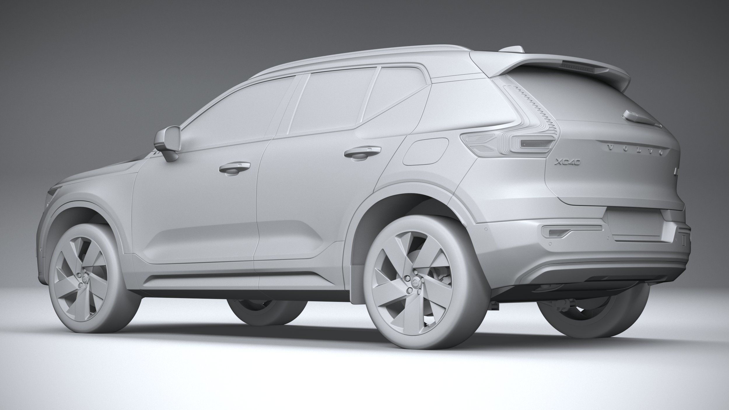 Volvo XC40 Recharge 2023 3D model_21
