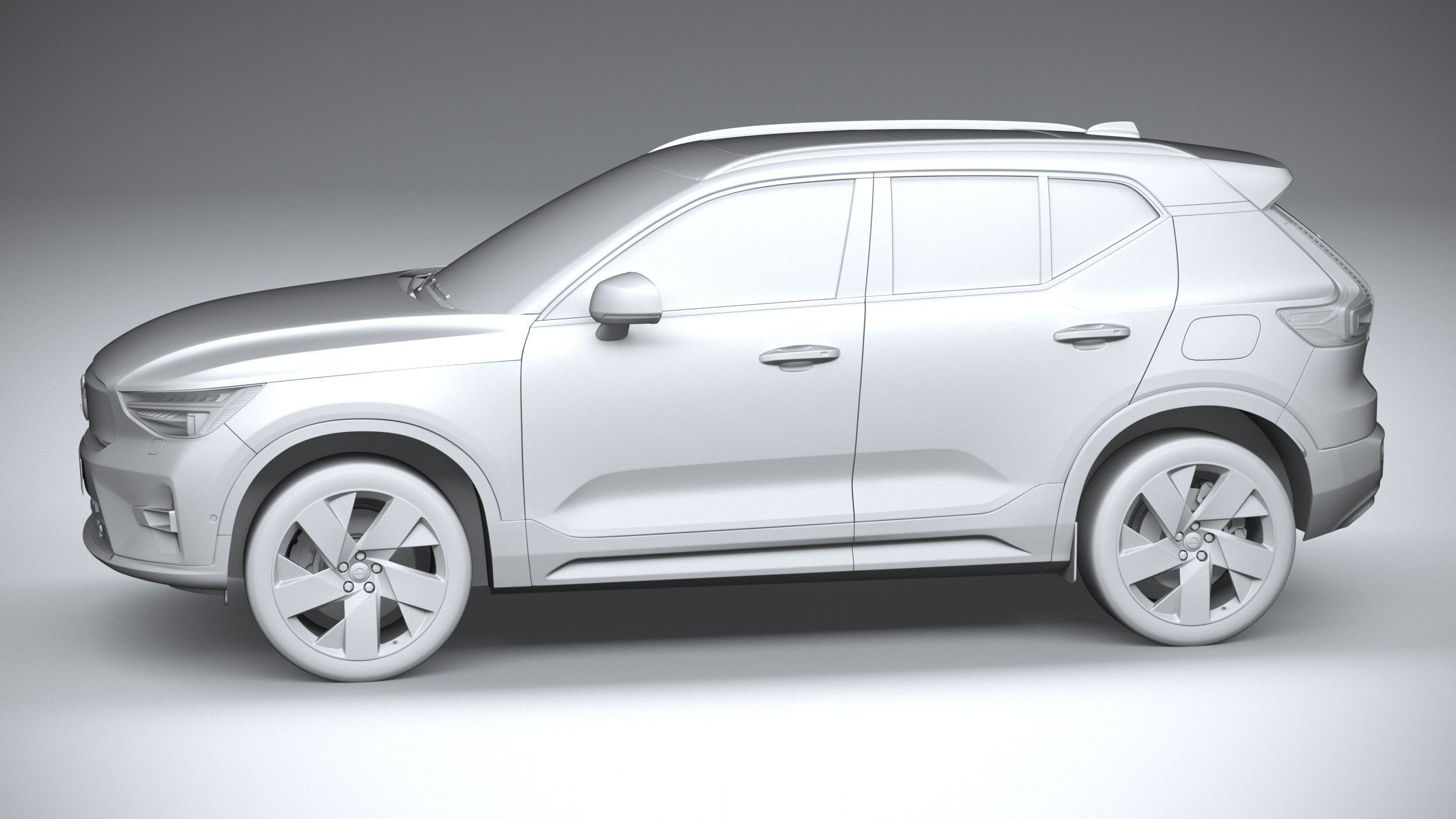 Volvo XC40 Recharge 2023 3D model_22