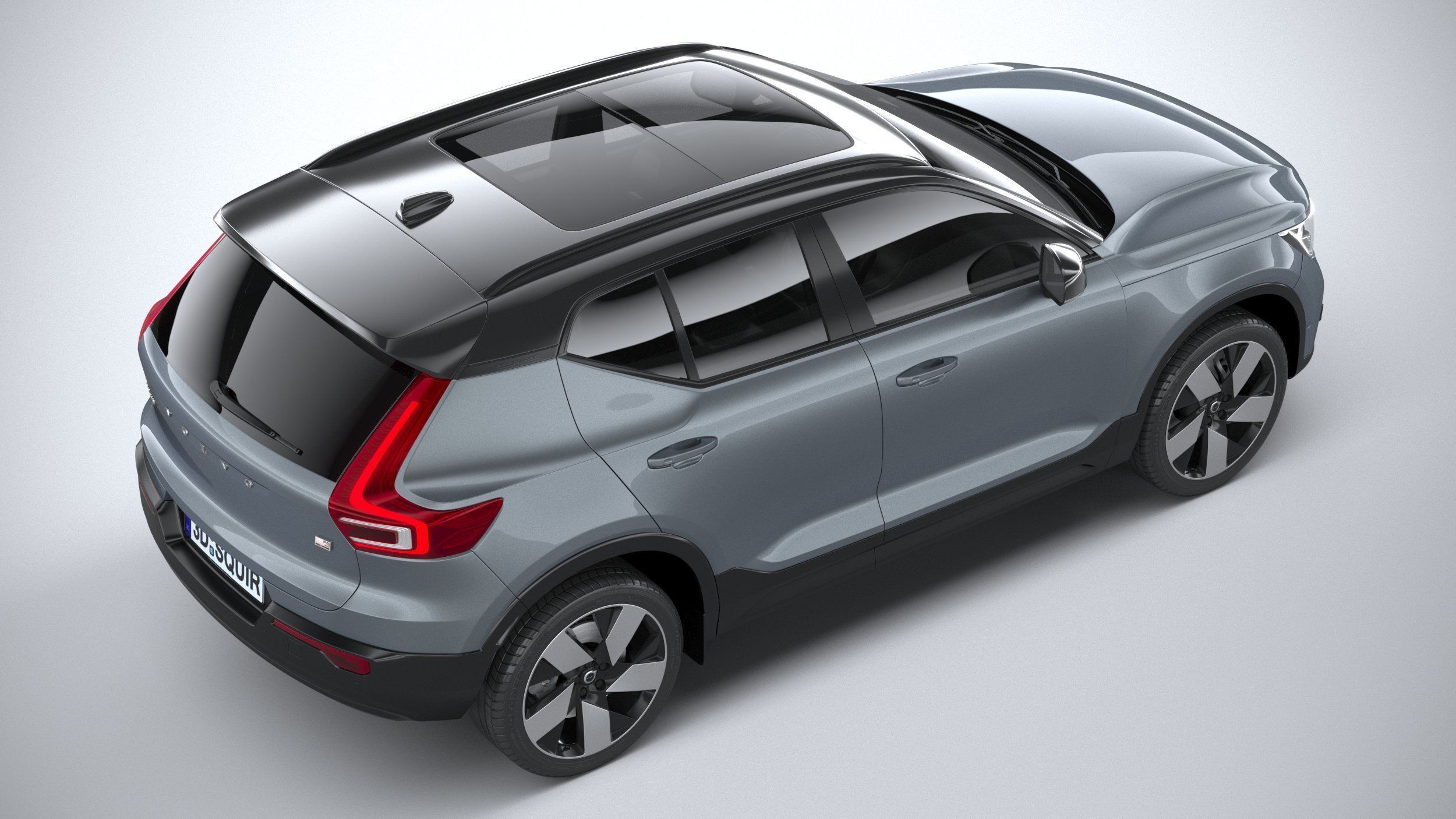 Volvo XC40 Recharge 2023 3D model_10