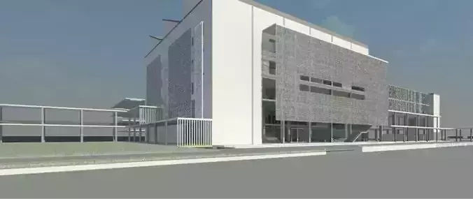 climate building complete revit project 3D model