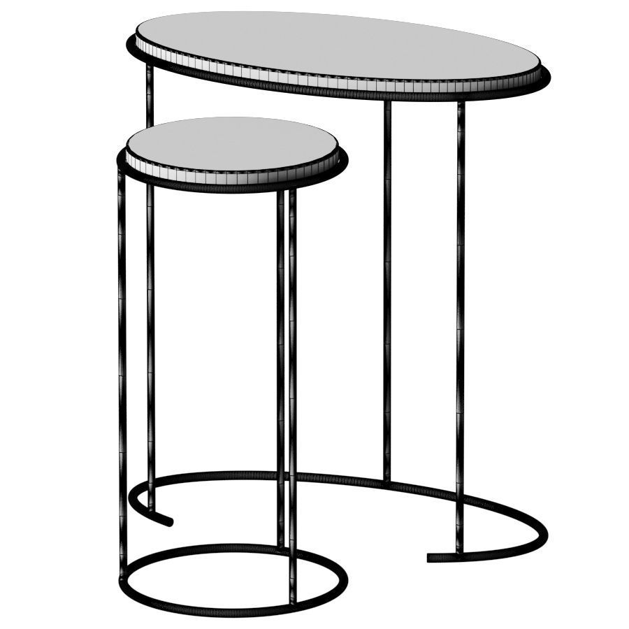 Vibieffe 9550 - coffee tables 3D model_2