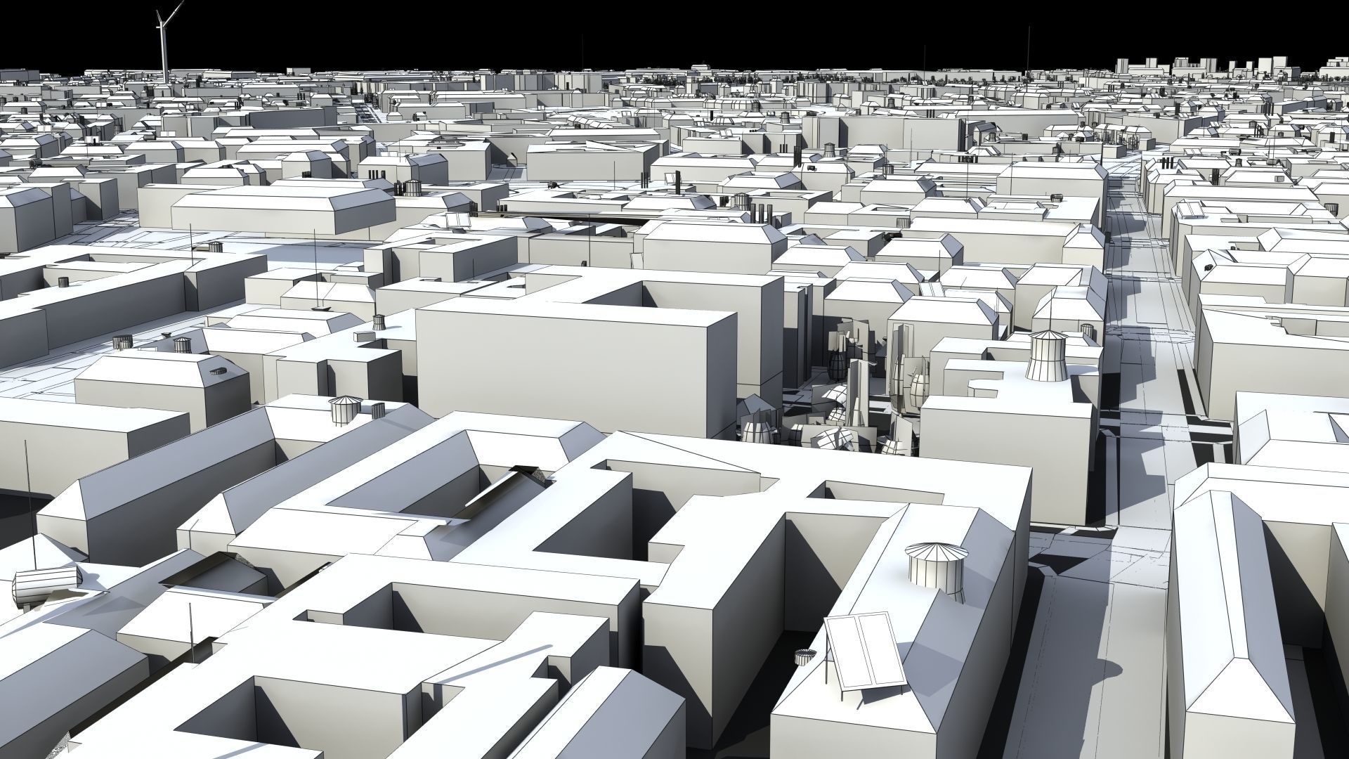 City of St Petersburg Russia Low-poly 3D model_39