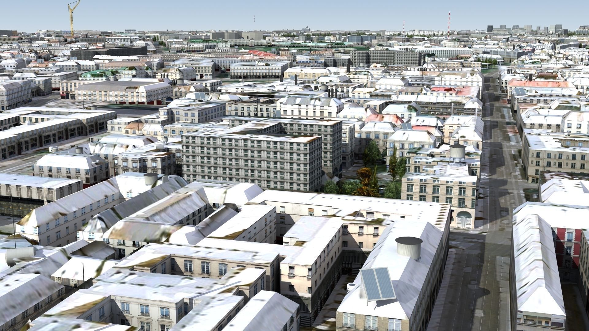 City of St Petersburg Russia Low-poly 3D model_12
