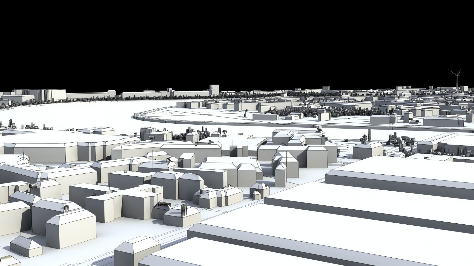 City of St Petersburg Russia Low-poly 3D model_43