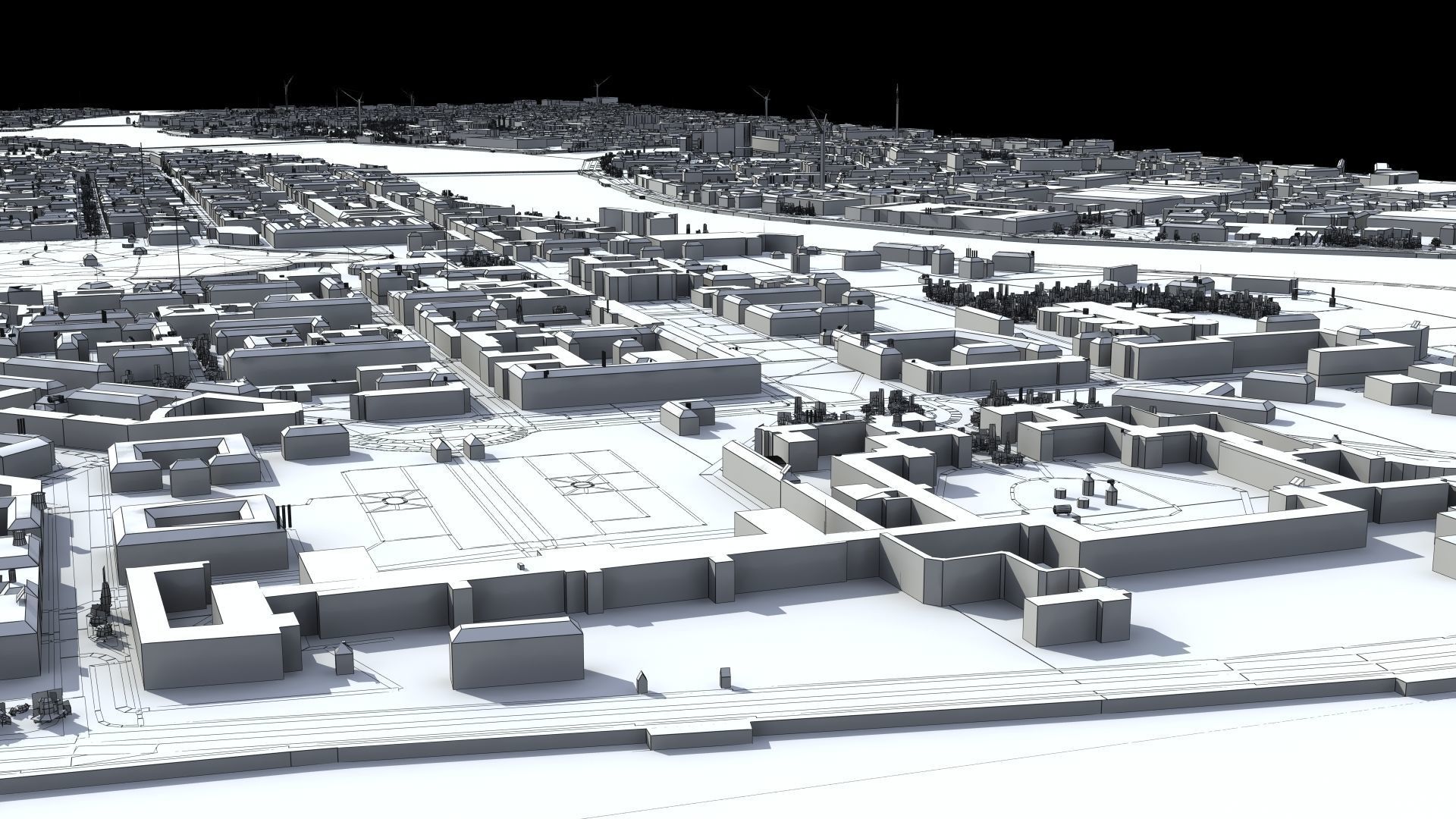 City of St Petersburg Russia Low-poly 3D model_42