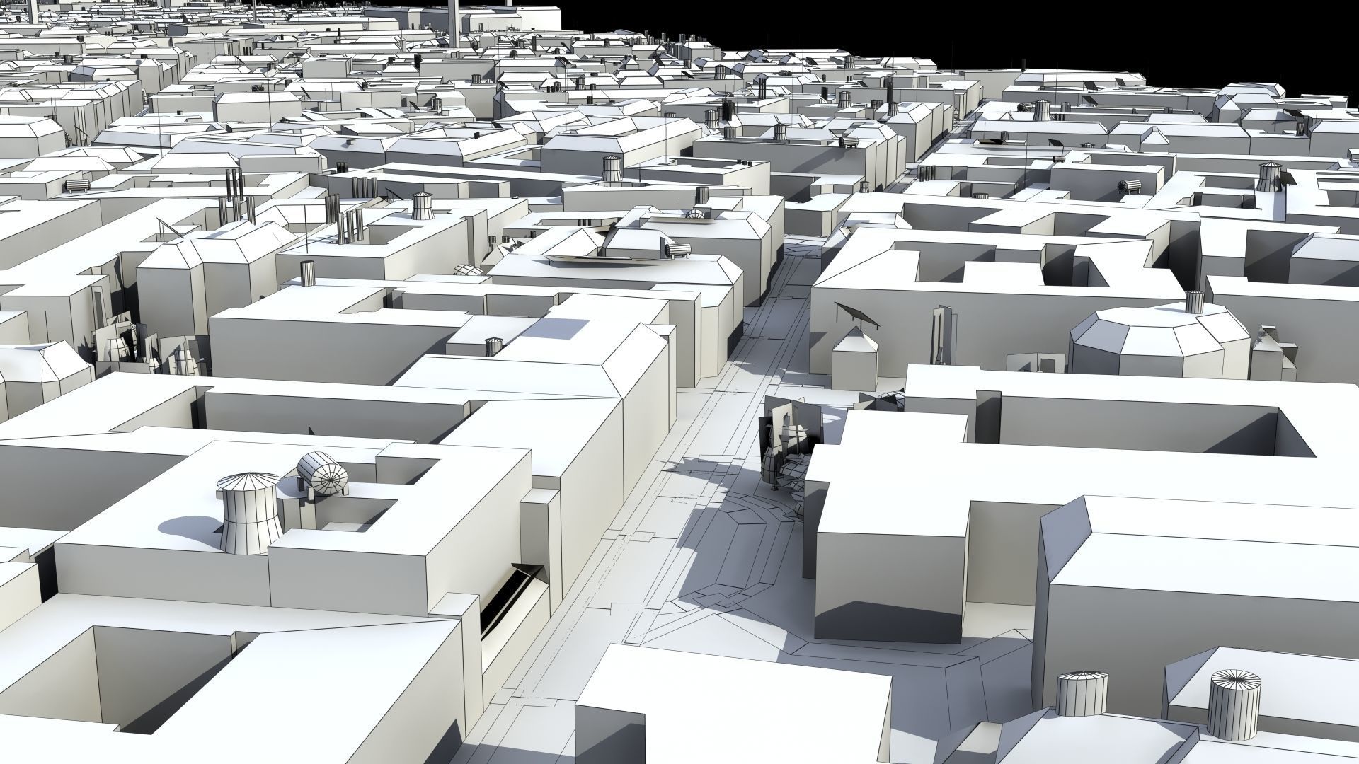 City of St Petersburg Russia Low-poly 3D model_40