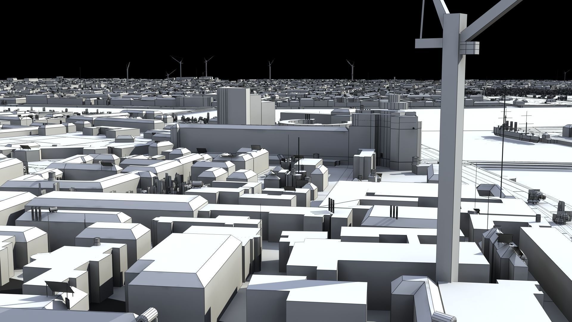 City of St Petersburg Russia Low-poly 3D model_41