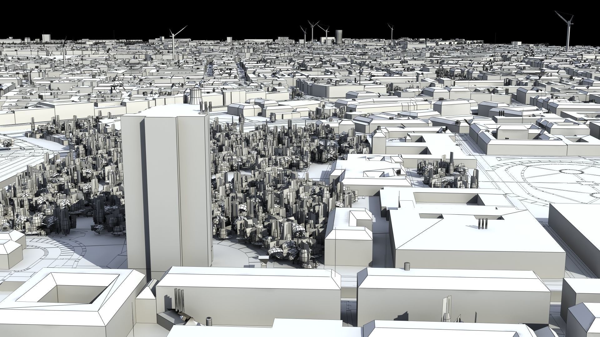 City of St Petersburg Russia Low-poly 3D model_30