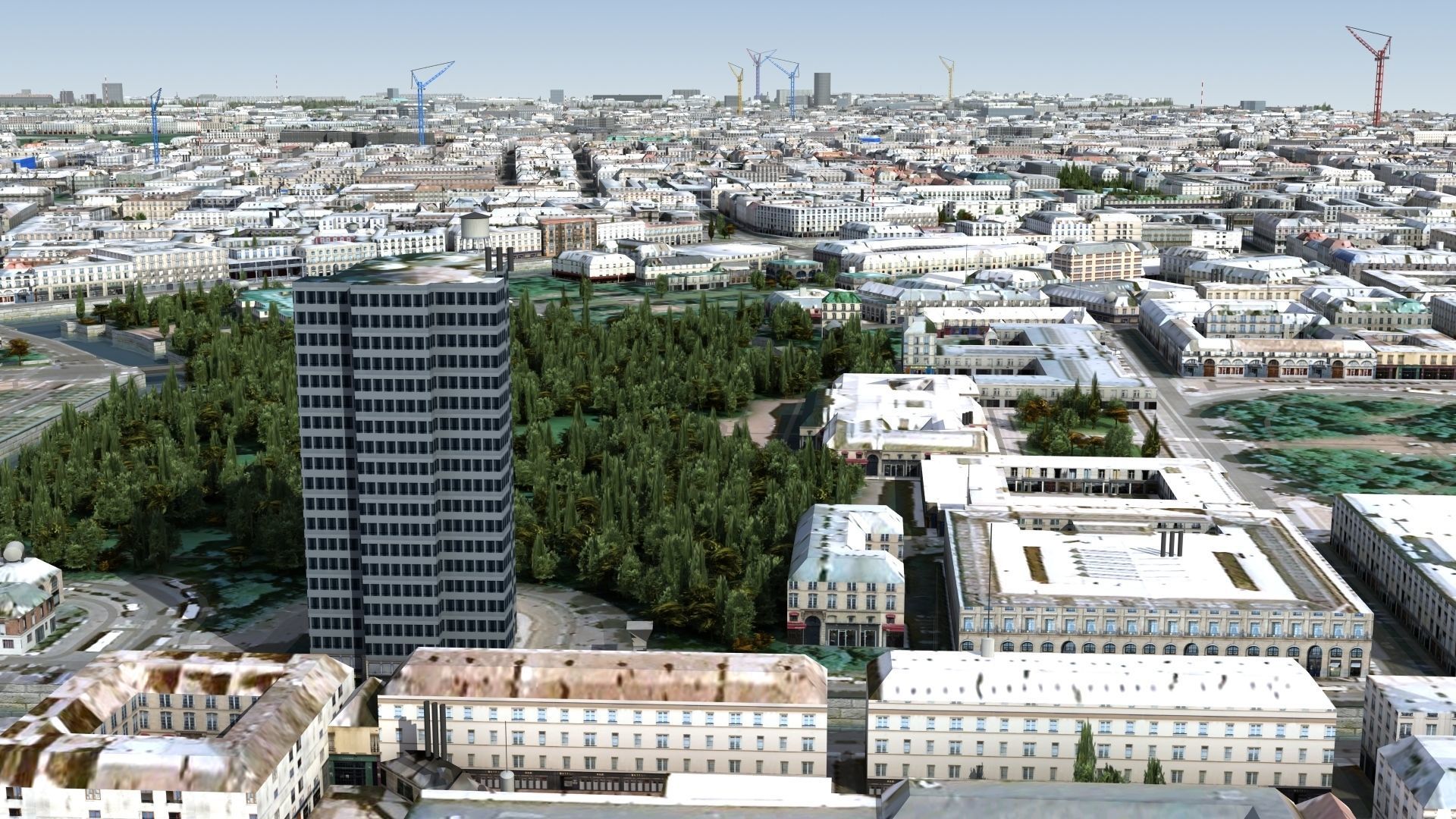 City of St Petersburg Russia Low-poly 3D model_2