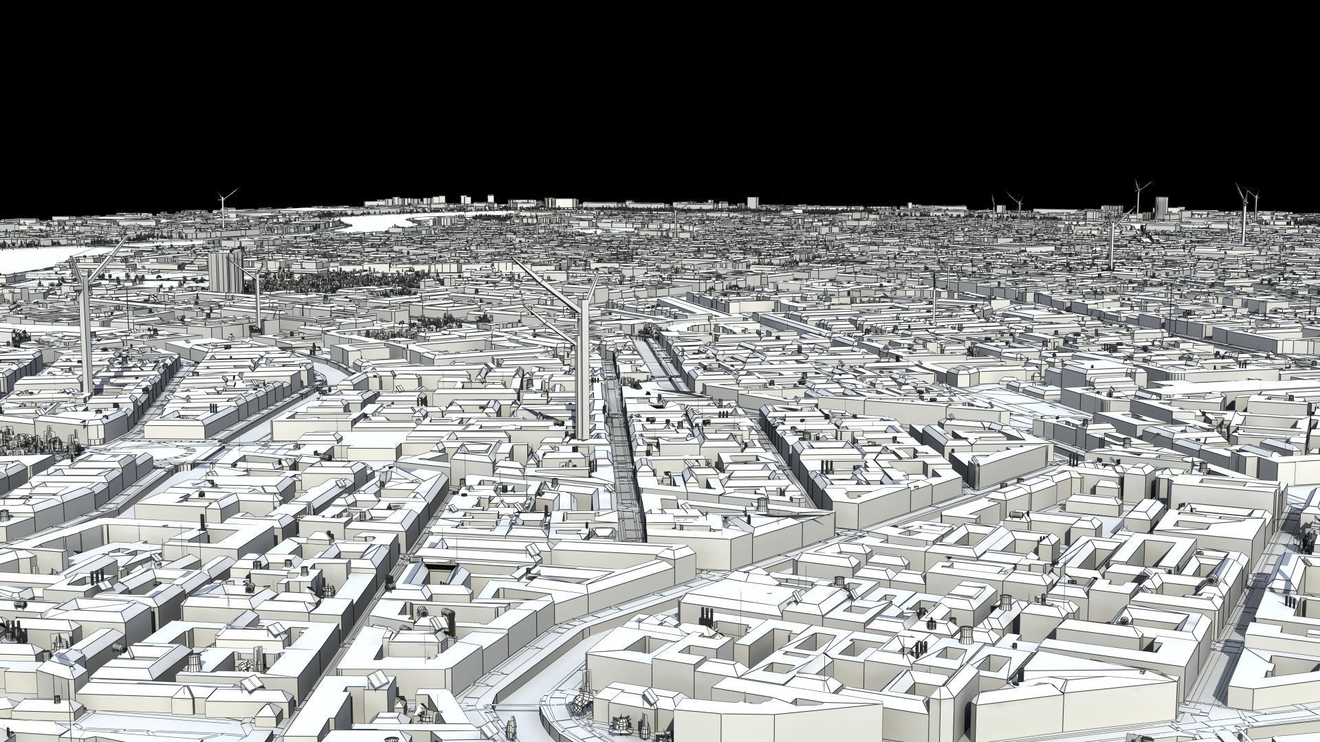 City of St Petersburg Russia Low-poly 3D model_45