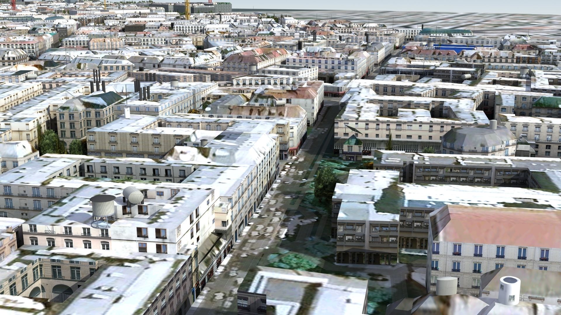 City of St Petersburg Russia Low-poly 3D model_13