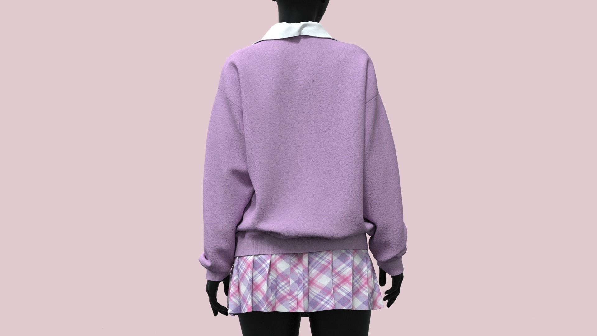  Realistic 3D Models Of School Uniforms   3D model_14