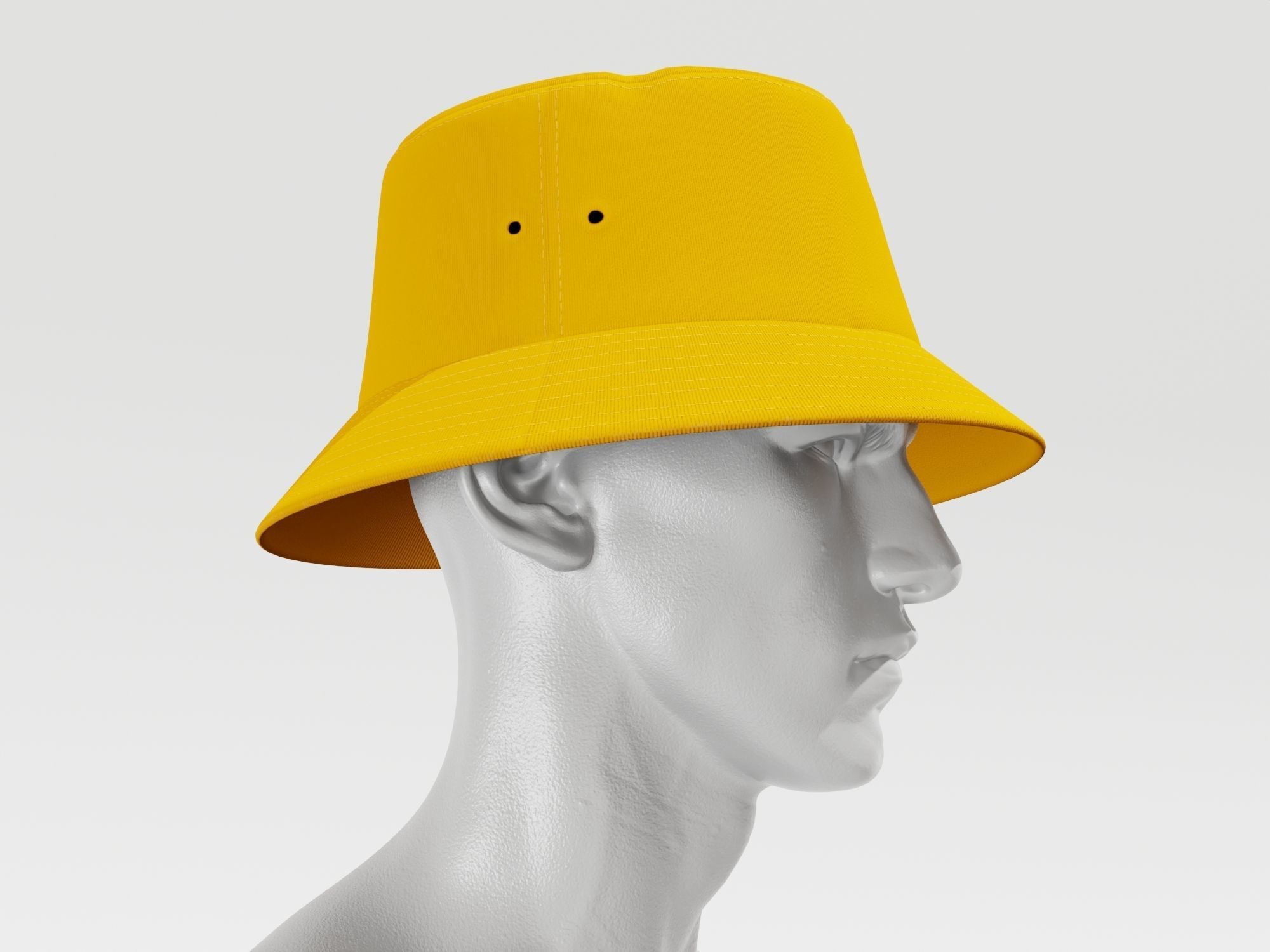 Bucket Hat - PBR 4K  3D Model Collection_15