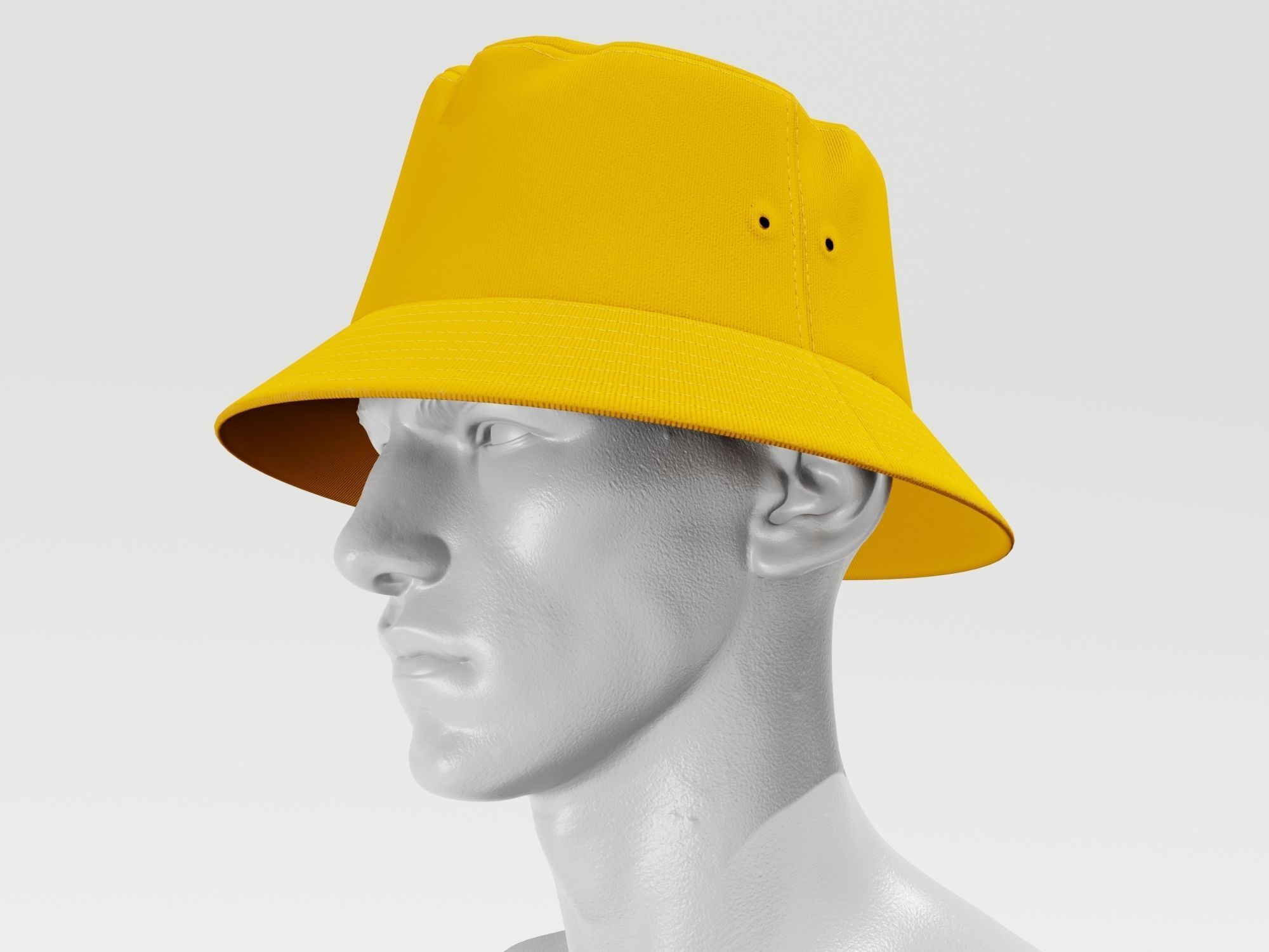 Bucket Hat - PBR 4K  3D Model Collection_18