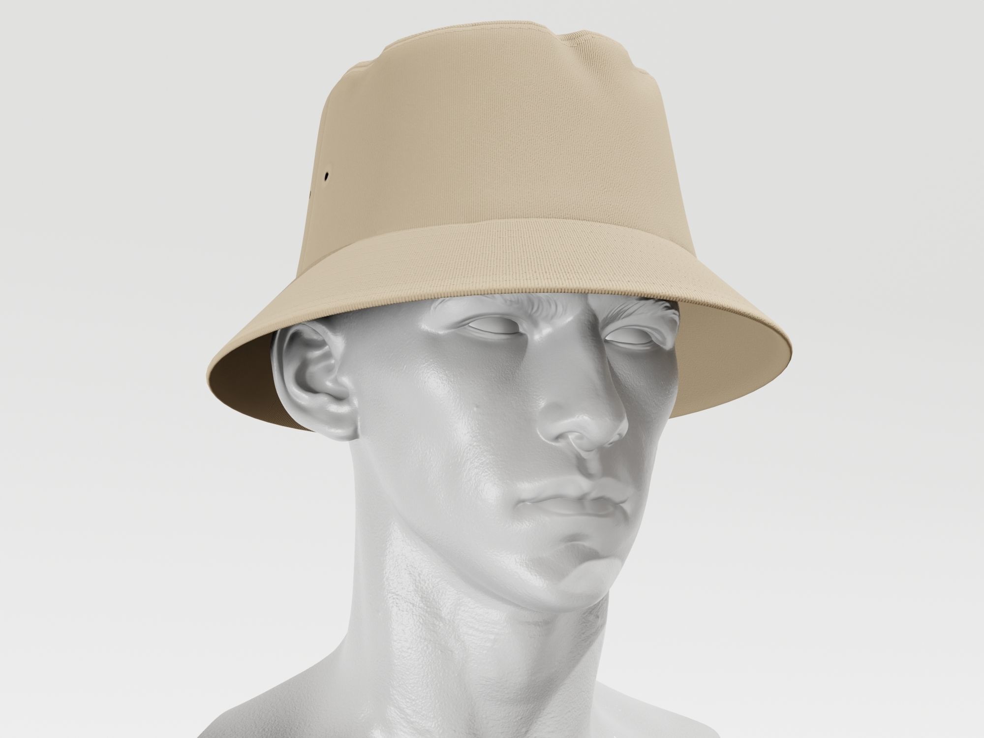 Bucket Hat - PBR 4K  3D Model Collection_2