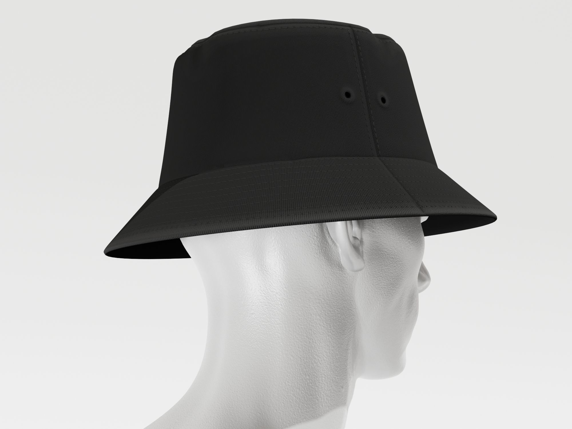 Bucket Hat - PBR 4K  3D Model Collection_10