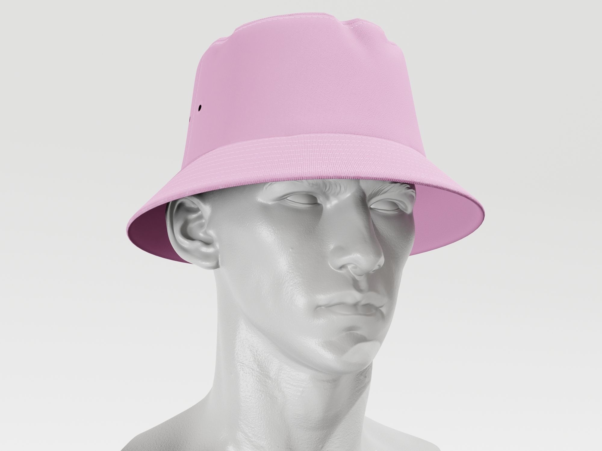 Bucket Hat - PBR 4K  3D Model Collection_26