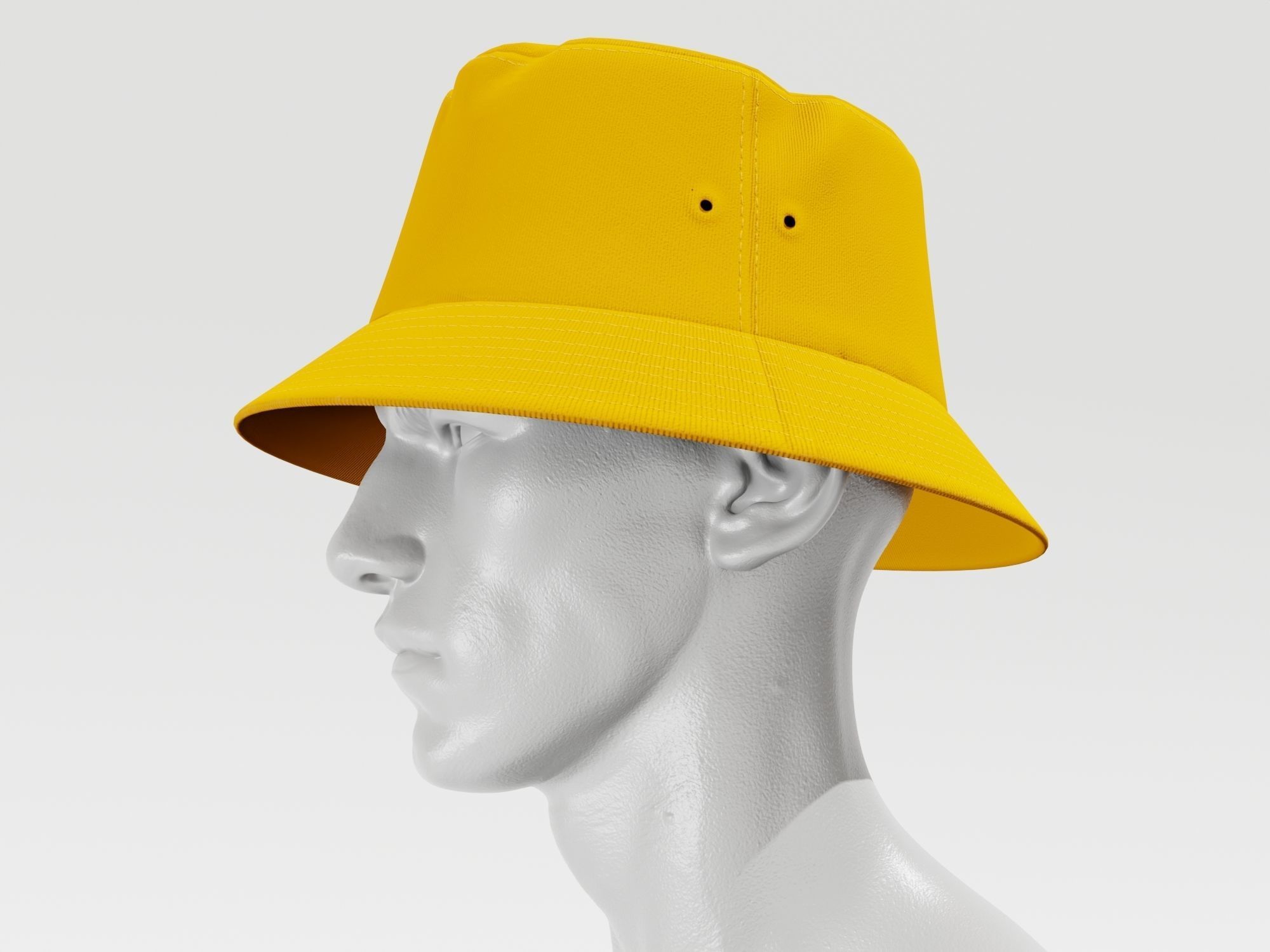 Bucket Hat - PBR 4K  3D Model Collection_19