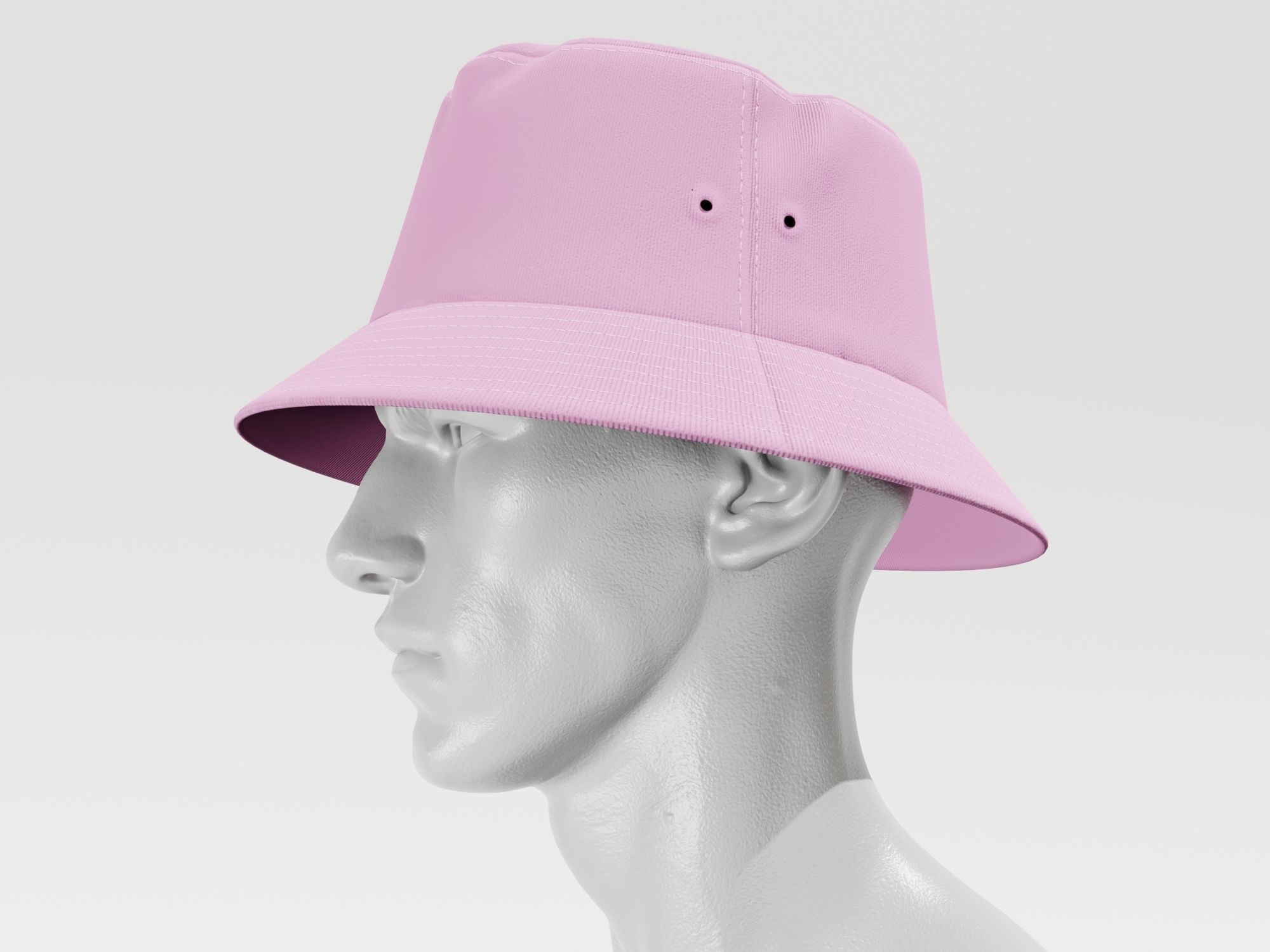 Bucket Hat - PBR 4K  3D Model Collection_31