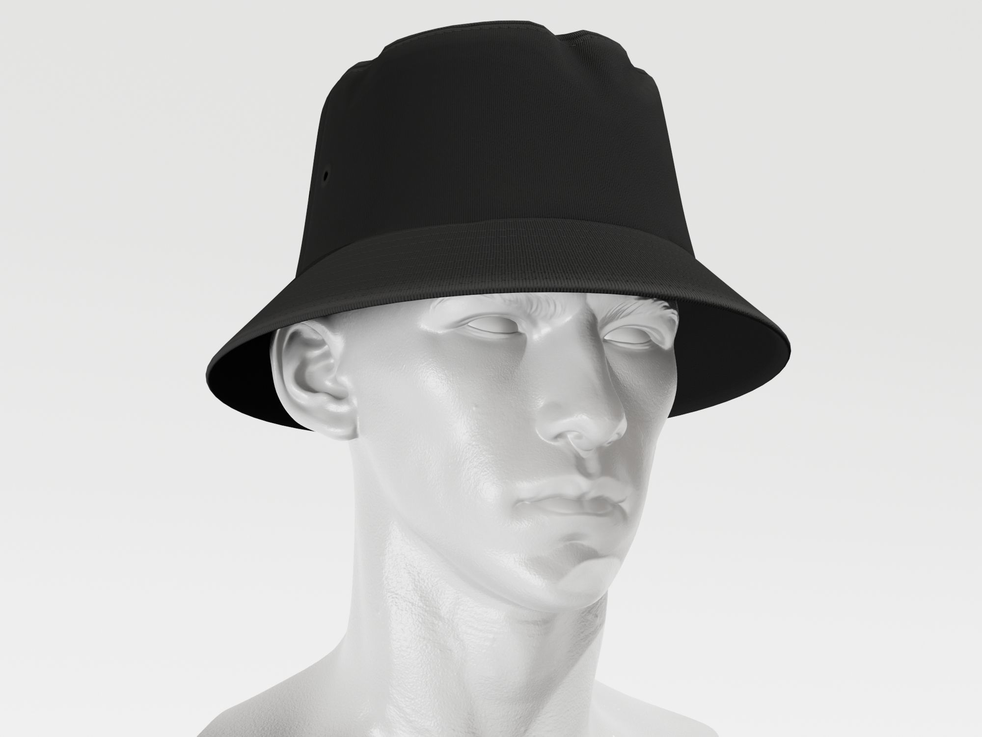 Bucket Hat - PBR 4K  3D Model Collection_8