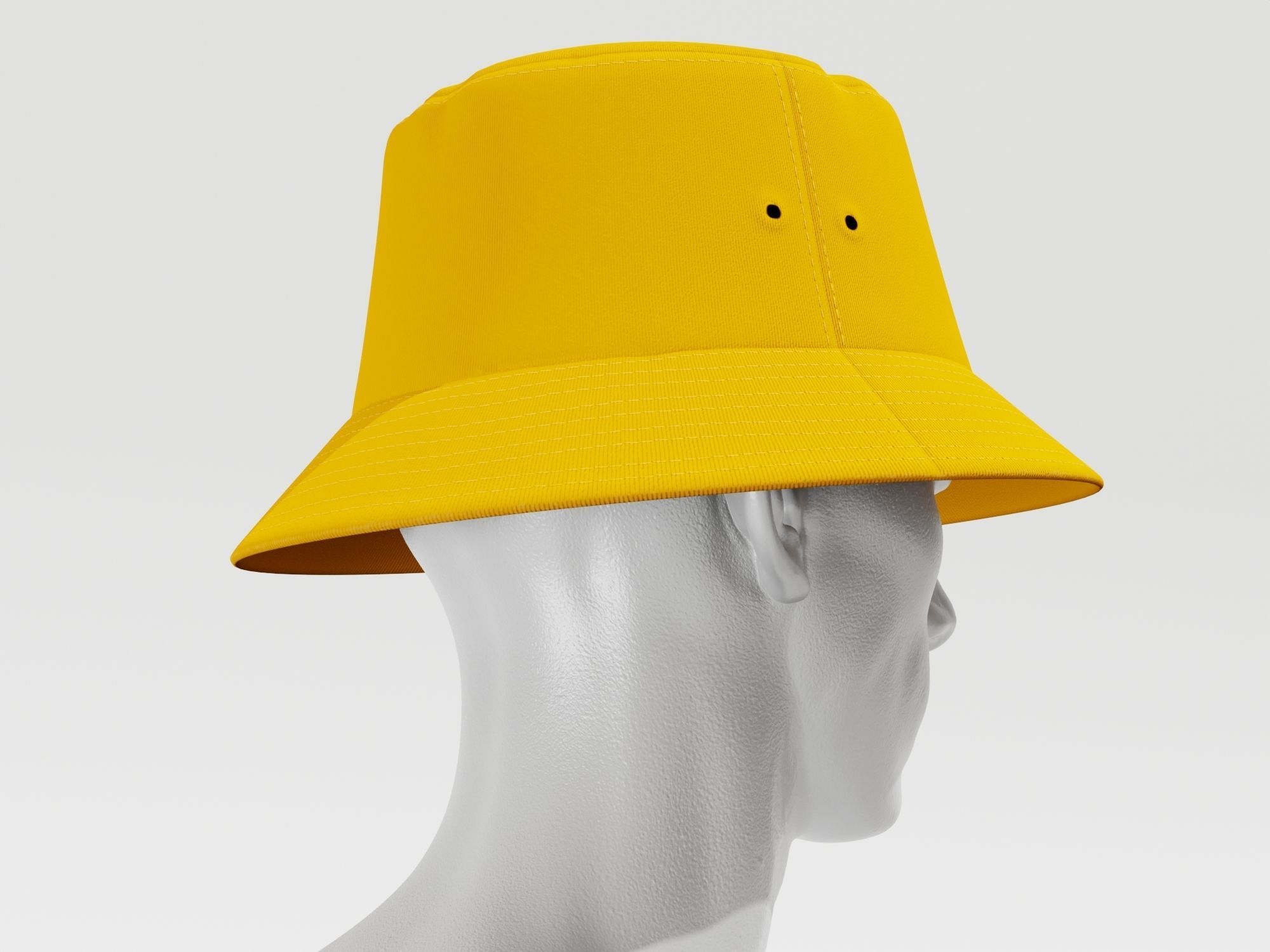 Bucket Hat - PBR 4K  3D Model Collection_16