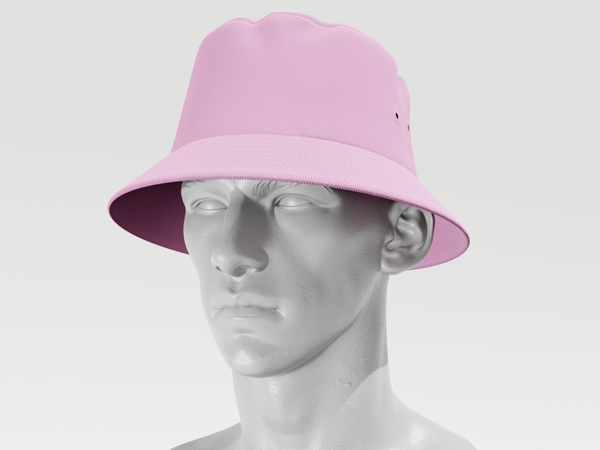 Bucket Hat - PBR 4K  3D Model Collection_29