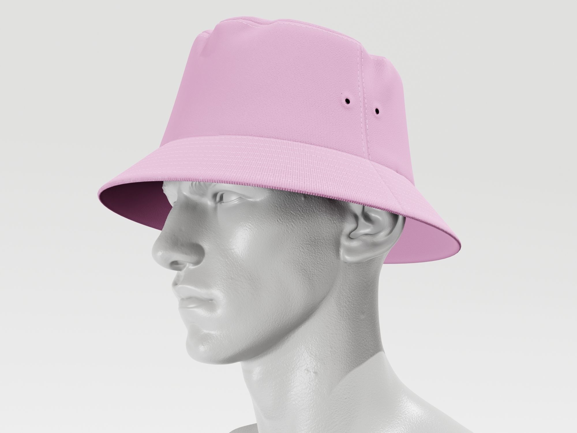 Bucket Hat - PBR 4K  3D Model Collection_30