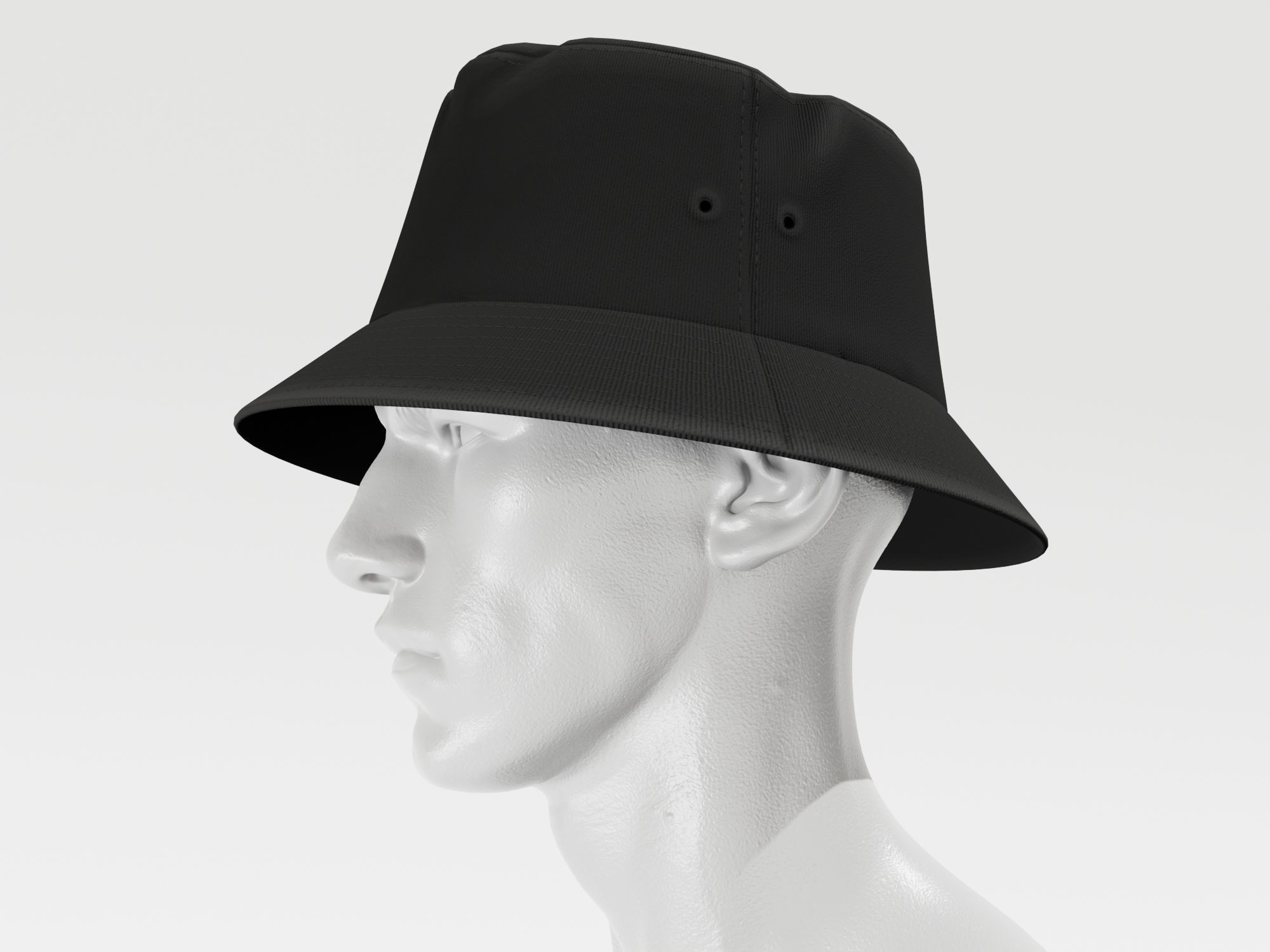Bucket Hat - PBR 4K  3D Model Collection_13