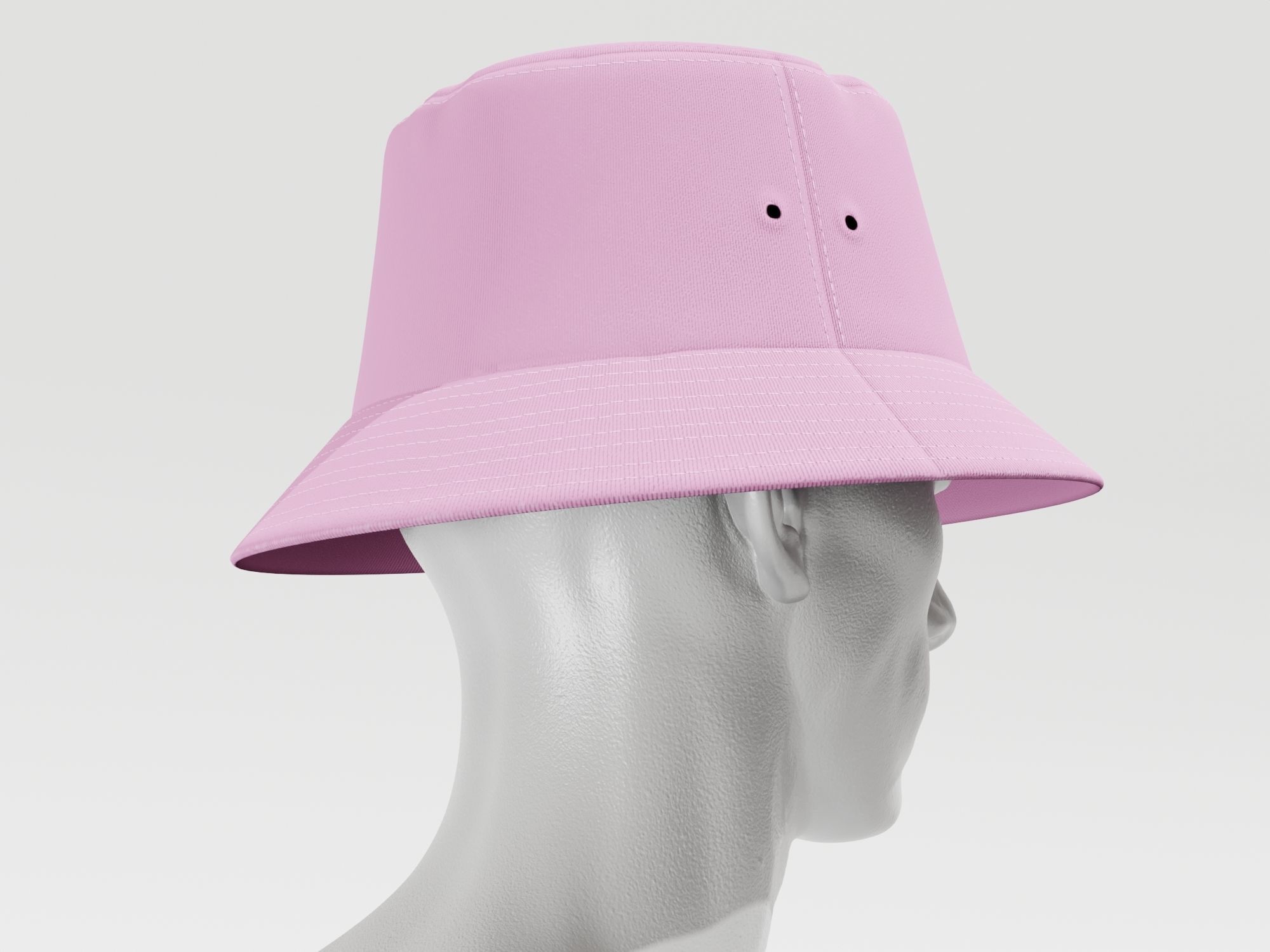 Bucket Hat - PBR 4K  3D Model Collection_28