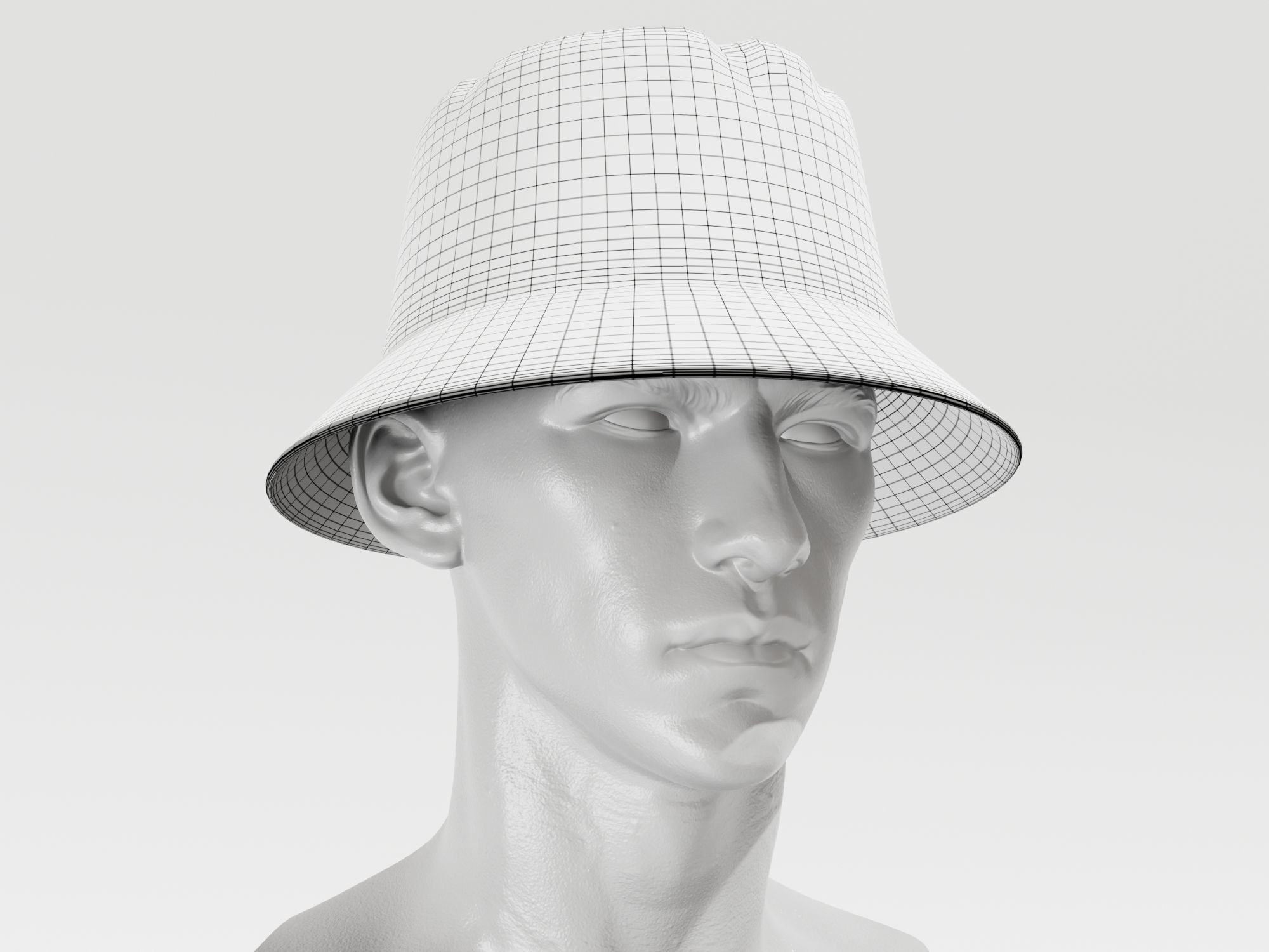 Bucket Hat - PBR 4K  3D Model Collection_40