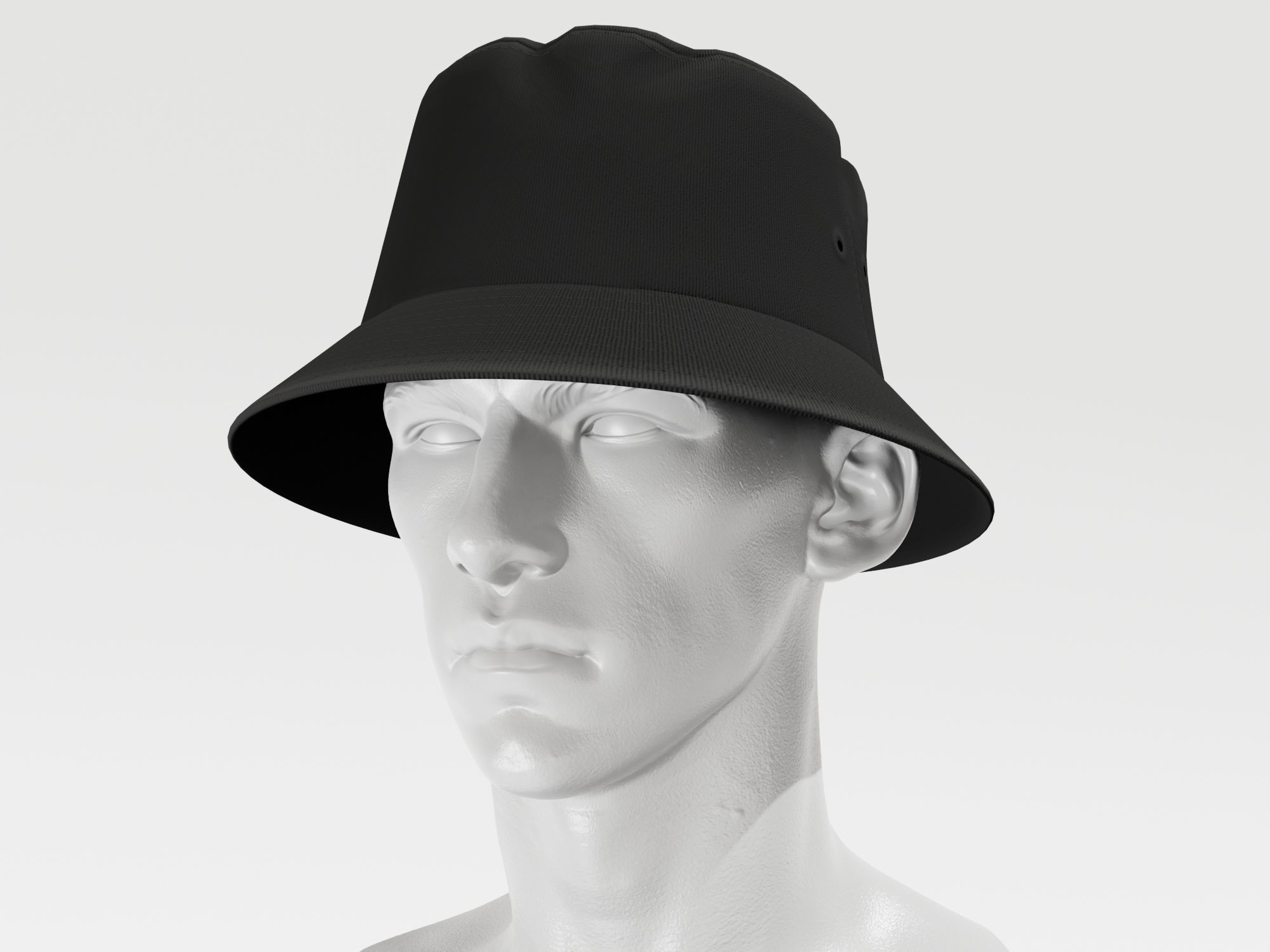 Bucket Hat - PBR 4K  3D Model Collection_11