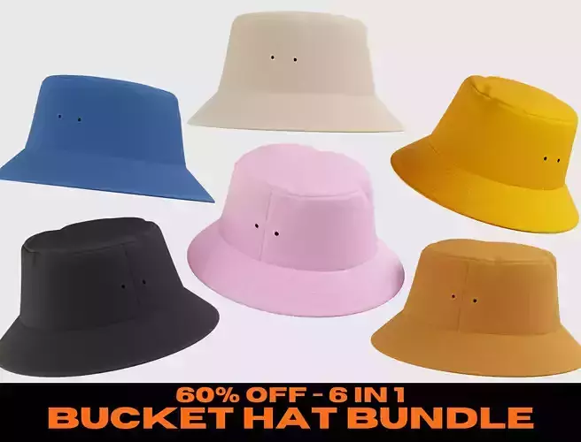 Bucket Hat - PBR 4K 