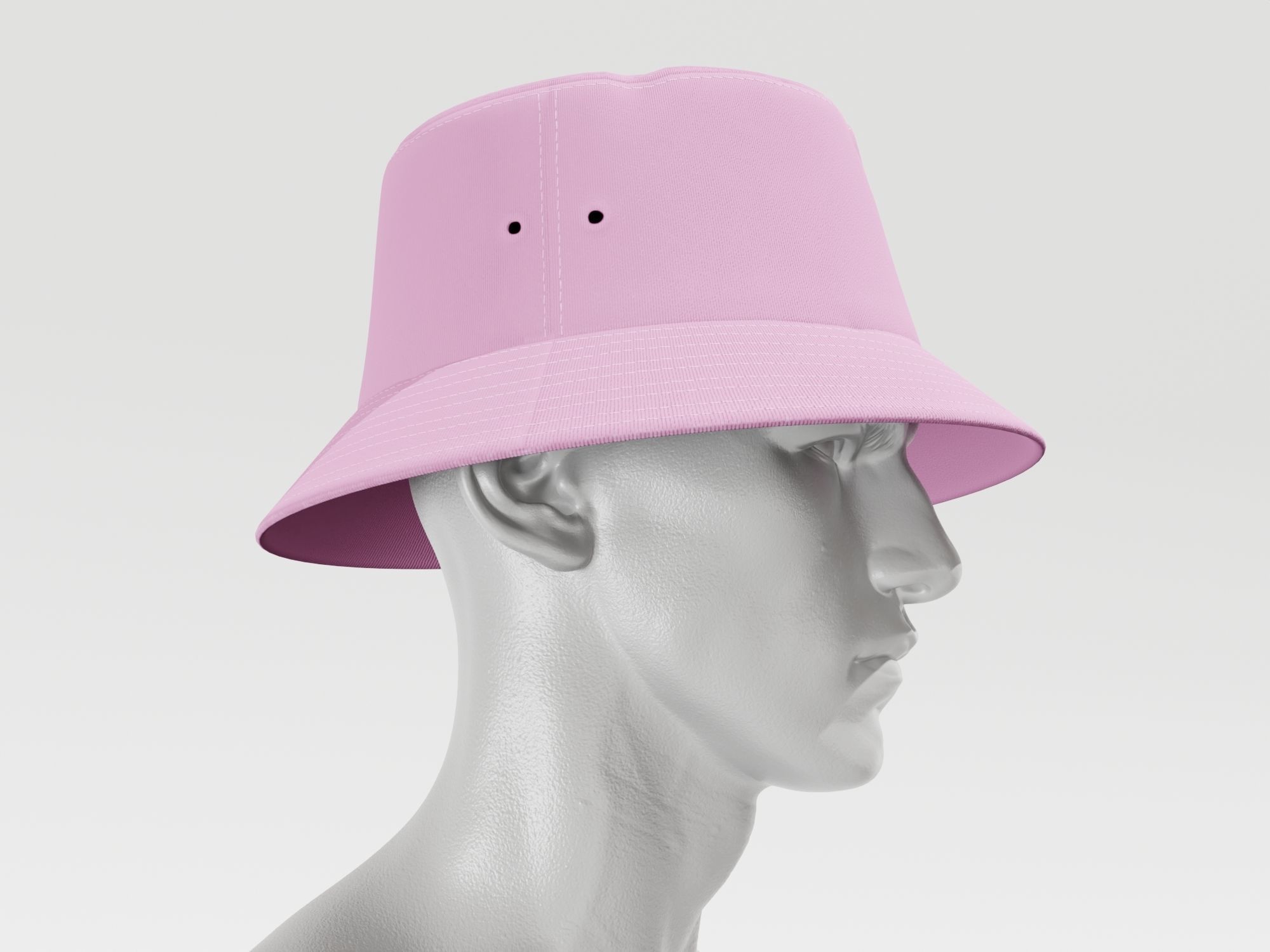 Bucket Hat - PBR 4K  3D Model Collection_27