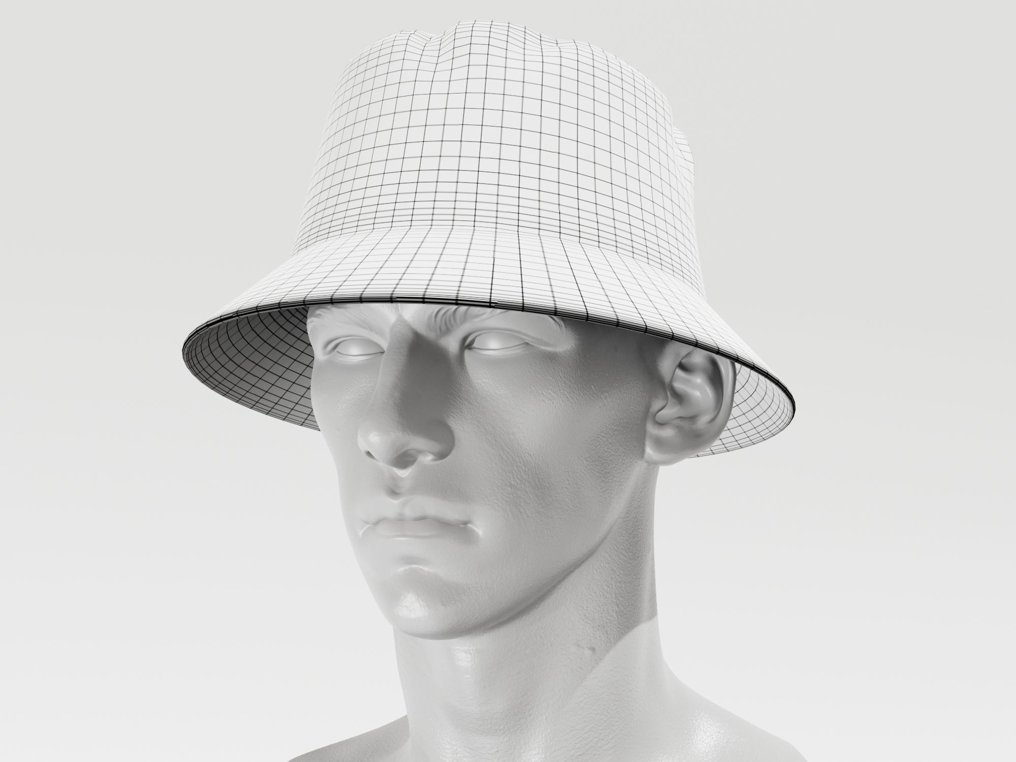 Bucket Hat - PBR 4K  3D Model Collection_38