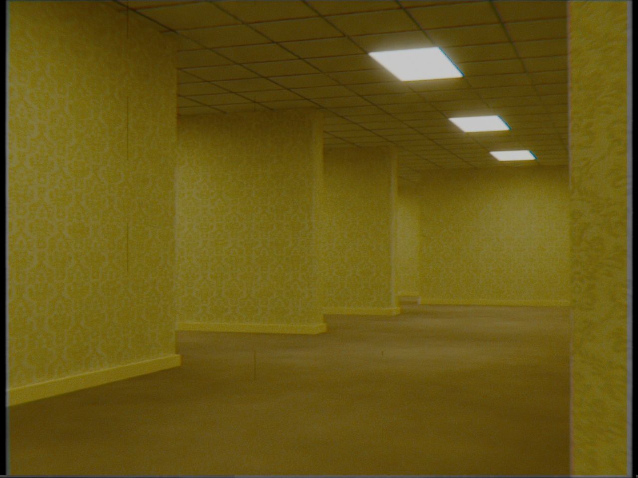 backrooms map 3D model_2