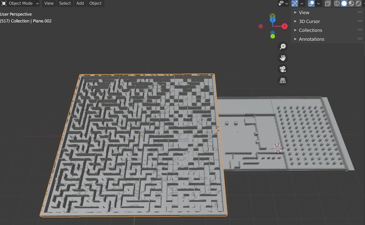 backrooms map 3D model_3