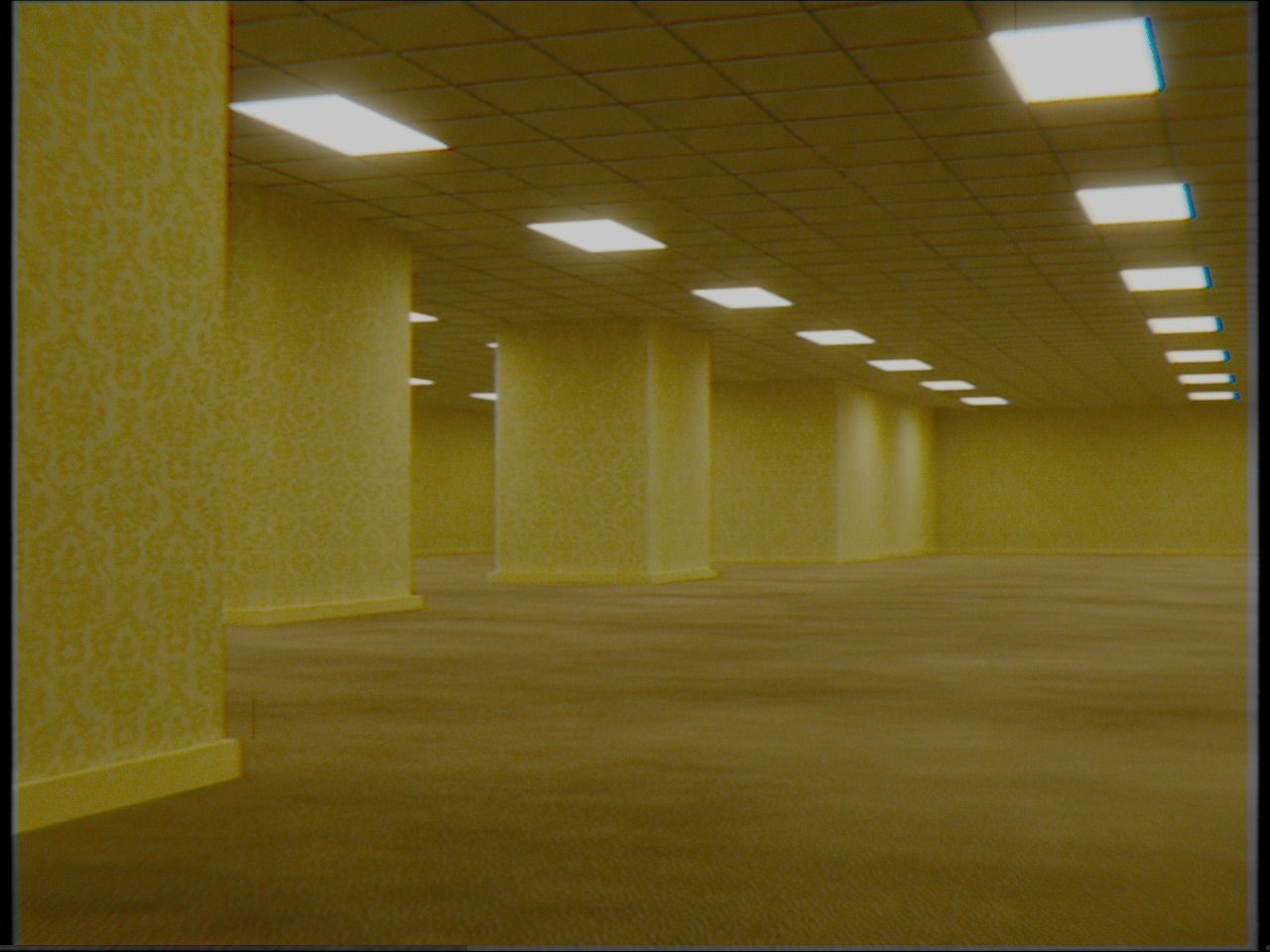 backrooms map 3D model_1