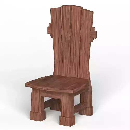 Wooden Chair 01