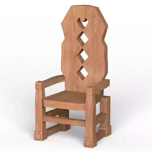 Wooden Chair 02