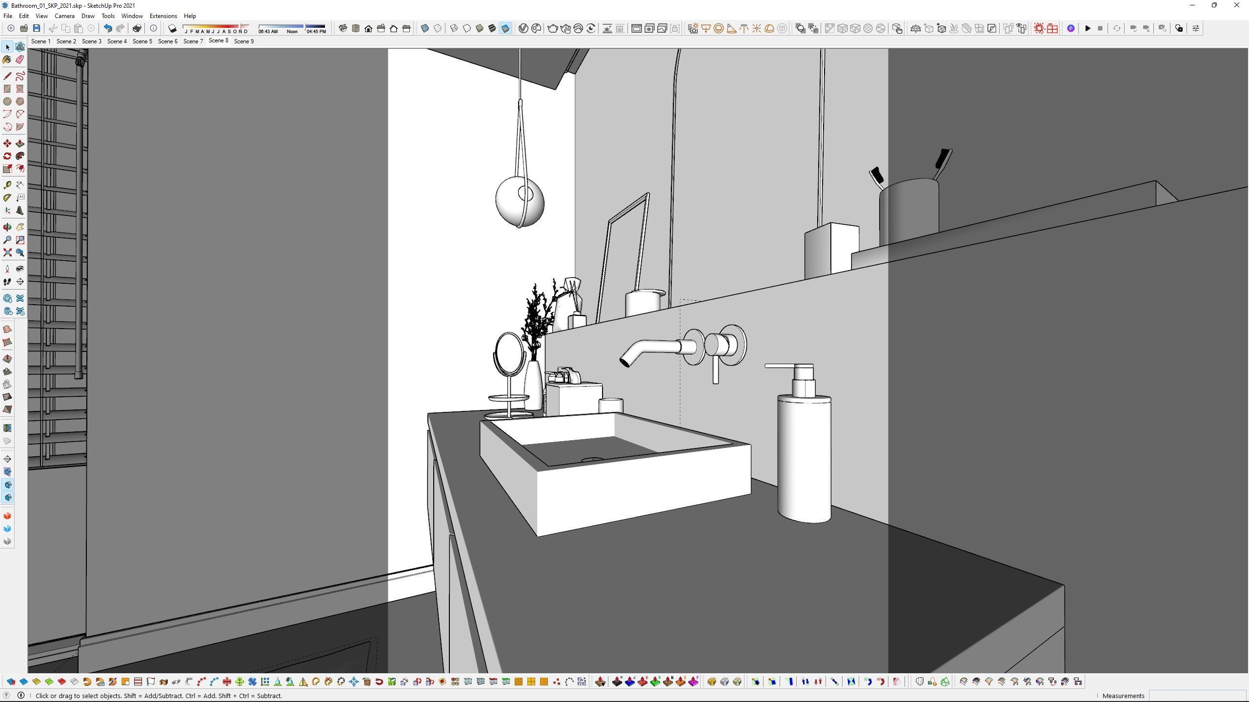 Nice Cozy Bathroom No1 3D model_22