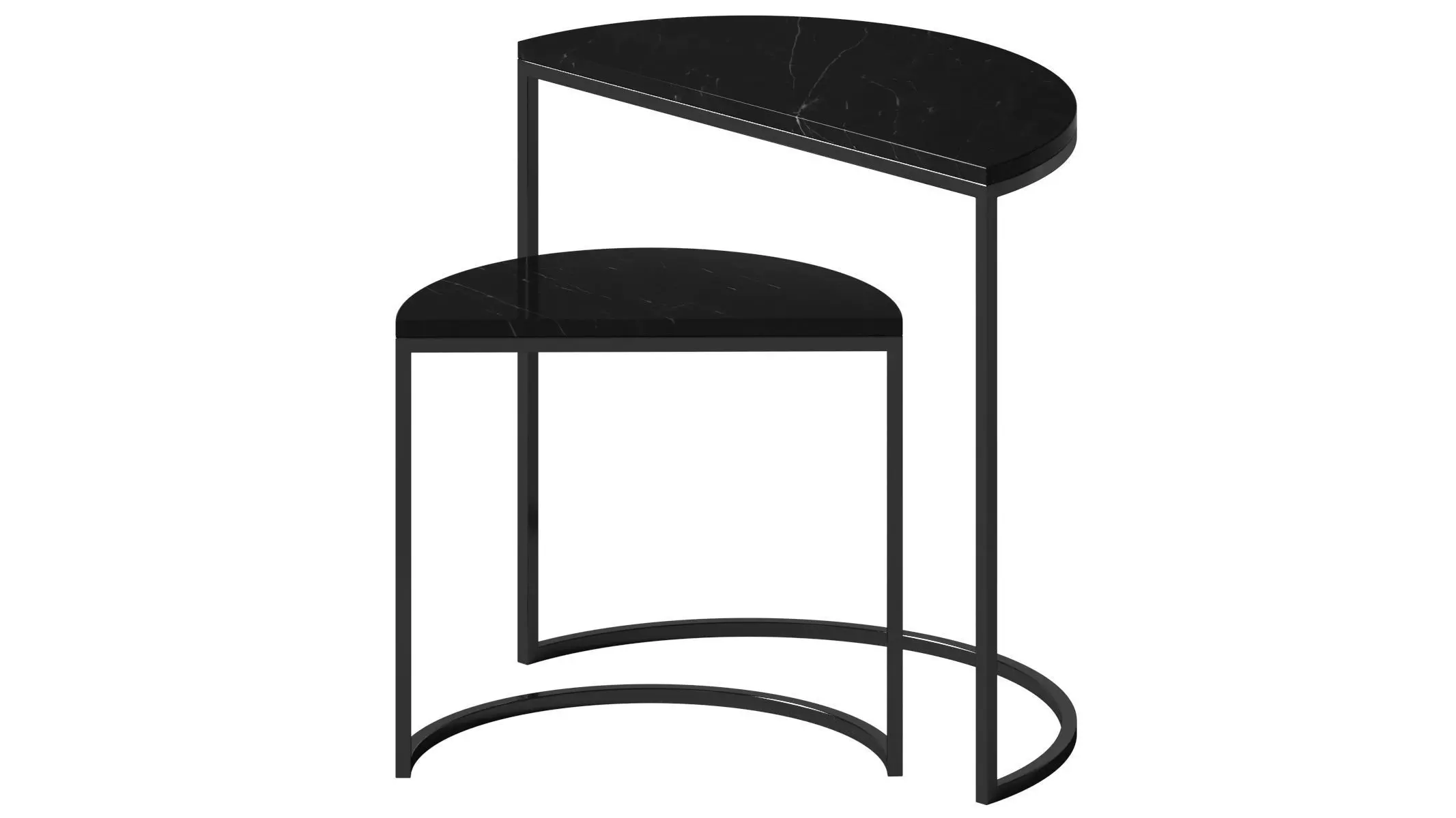 BSQ - Marble coffee table 3D model_0