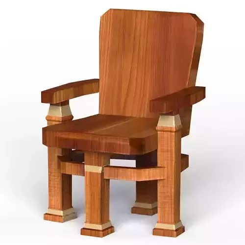 Wooden Chair 03