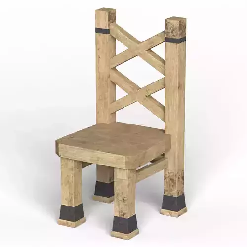 Wooden Chair 04