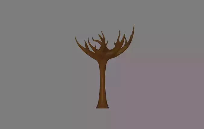 Naked Tree 3D model