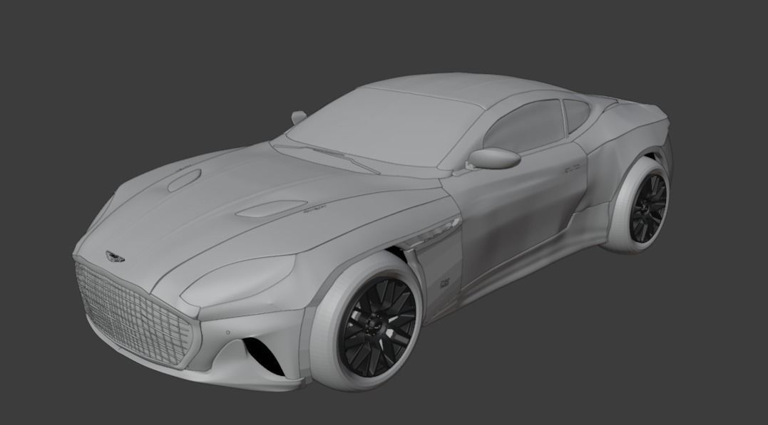 ASTON MARTIN DBS Superleggera 3D model_6